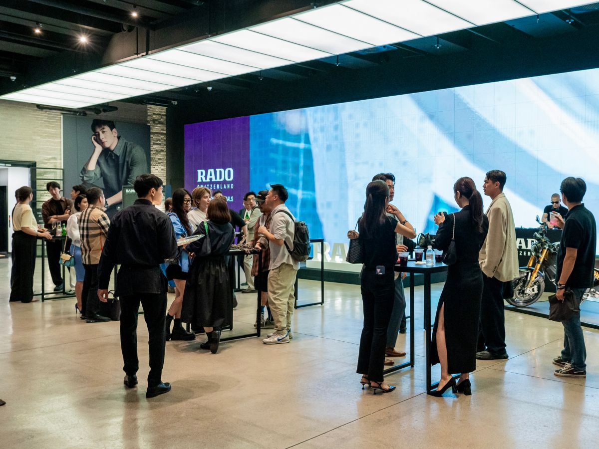 RADO年度新品發表會在韓國首爾舉行,並邀請東亞市場包括台灣、中國、泰國與馬來西亞等地的媒體前往採訪。