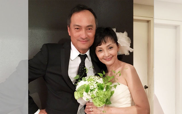 渡邊謙(左)與南果步2005年再婚,但5年前正式離婚。(網路圖片)