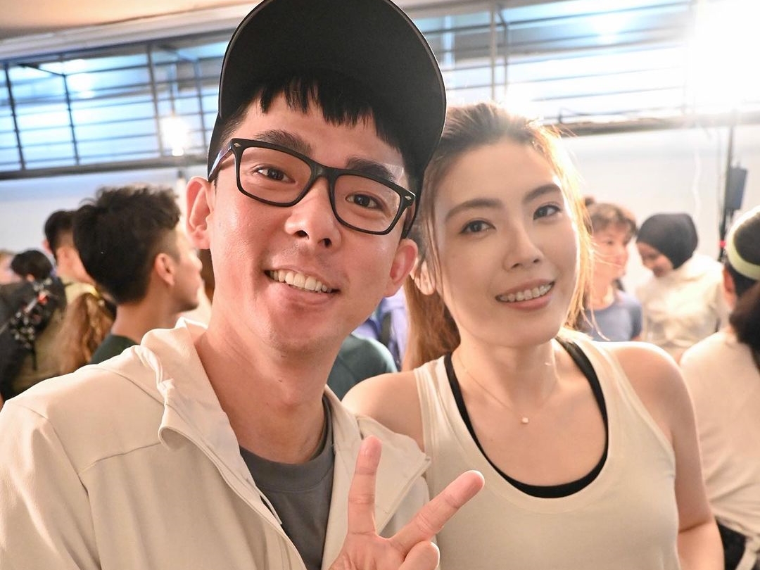 理科太太和阿滴合照宣布好消息。（翻攝自理科太太IG）