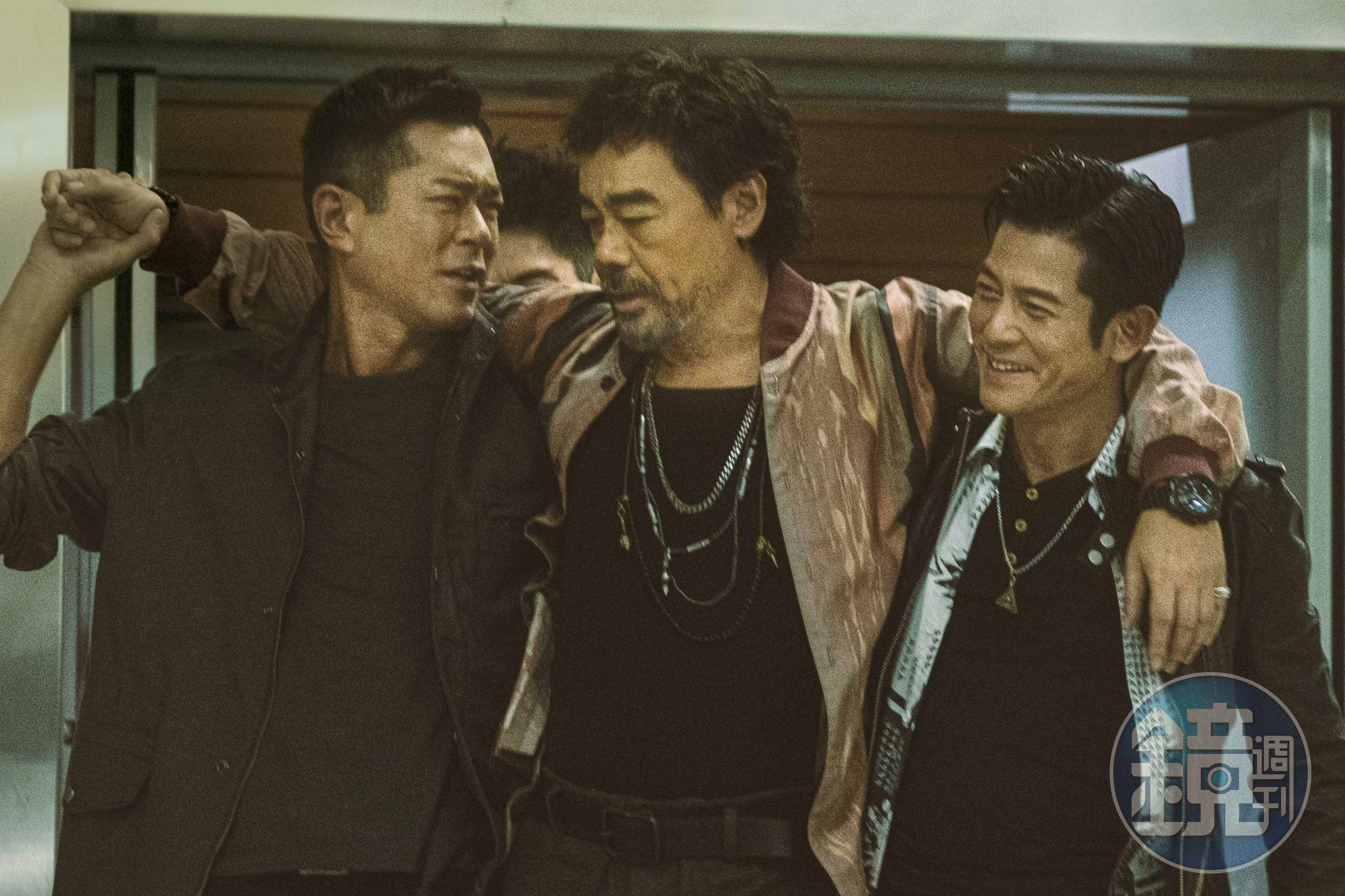 古天樂、劉青雲、郭富城3影帝難得合作動作片，上演爾虞我詐的臥底劇情。（華映提供）