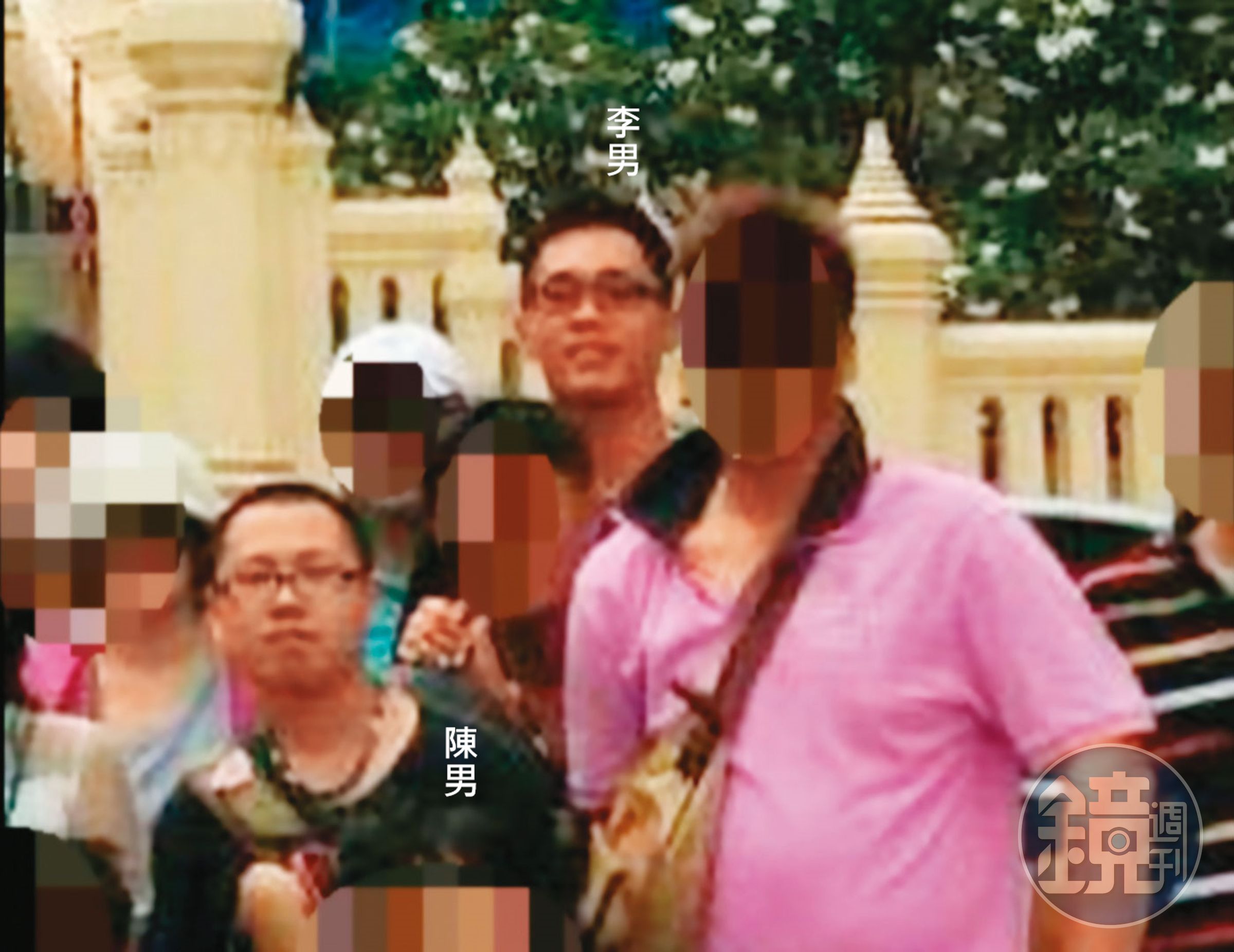 案發1年前，陳男因參加泰國旅行團，而與李男結識。（翻攝畫面）