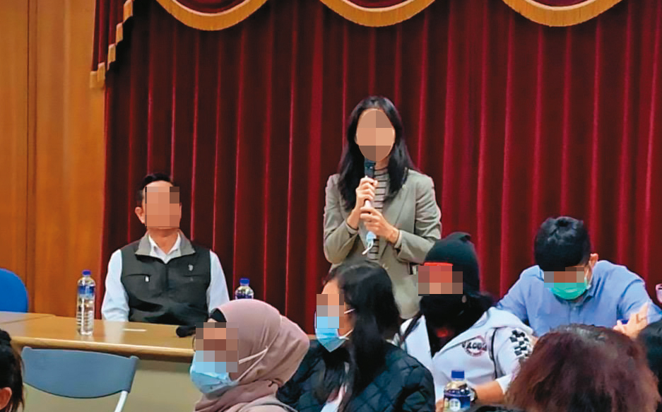 女警官A小姐平日工作認真，但遭偷拍後，身心俱疲，已調離原職。（讀者提供）