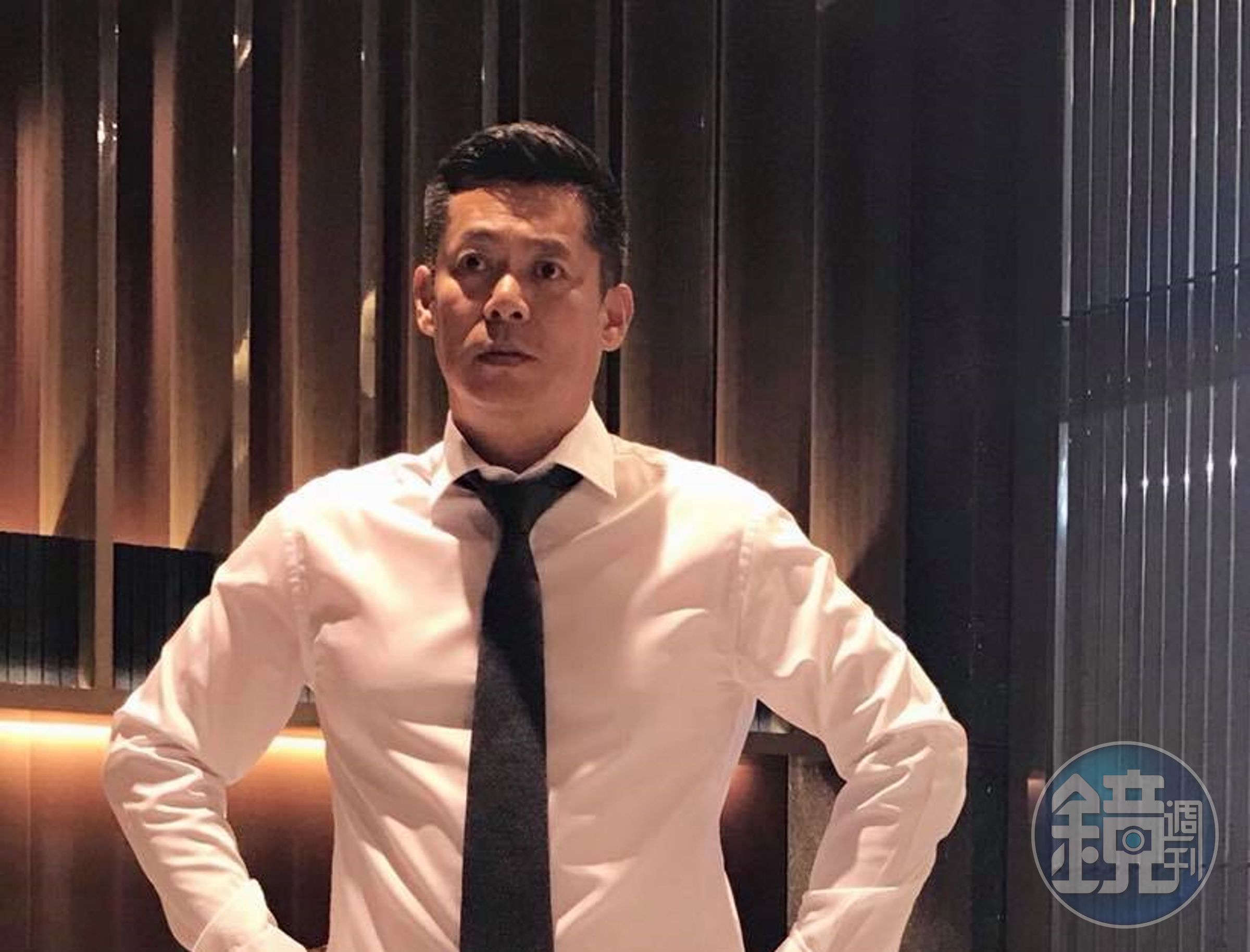 被女網友爆性侵,汪建民晚間主動到警局報案。(翻攝自汪建民臉書)