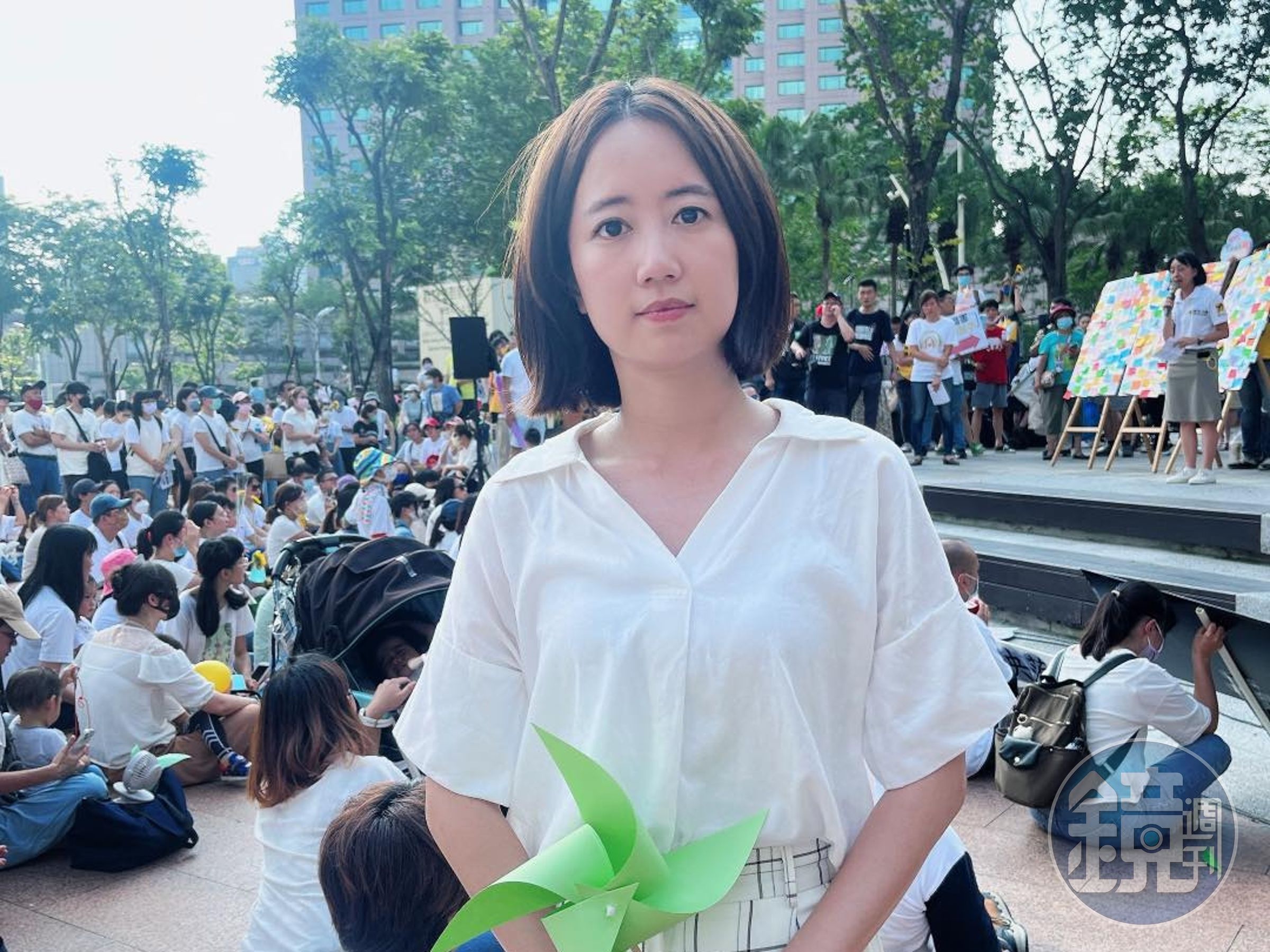 針對侯辦提告,戴瑋姍表示會繼續為小孩、家長找出真相,為孩子打造更健康安全的環境。(翻攝戴瑋姍臉書)