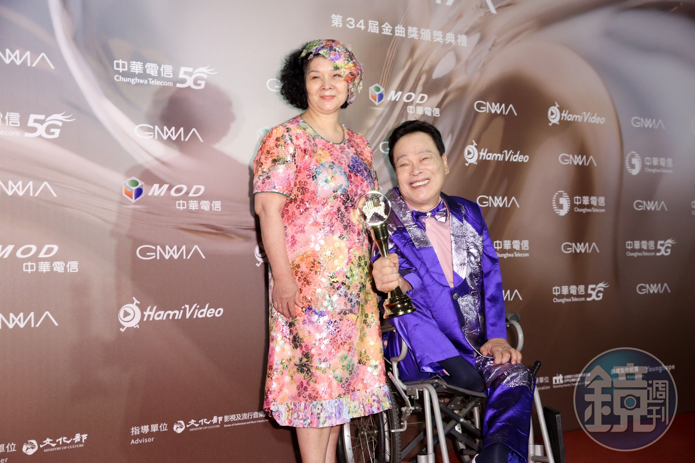 等了34年，阿吉仔今以台語專輯《心愛的謝謝》登第34屆金曲台語歌王寶座。