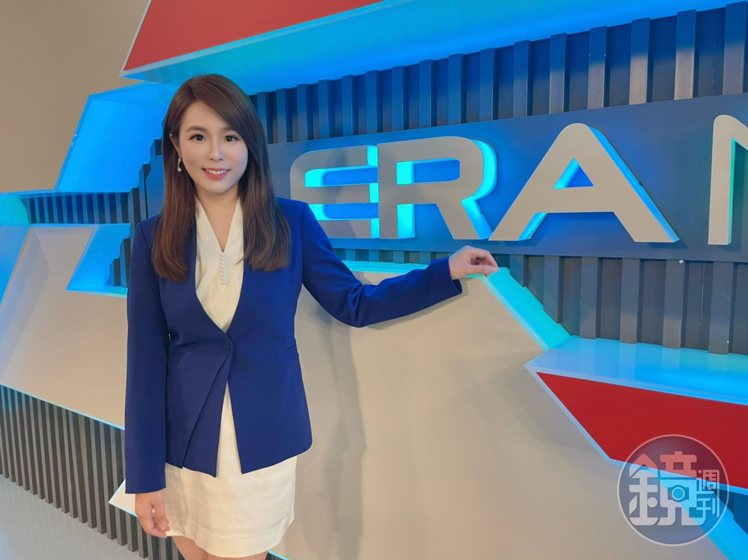 沈瑾暘離開主播台一年多，近日悄悄入主年代新聞主播群。（年代新聞提供）