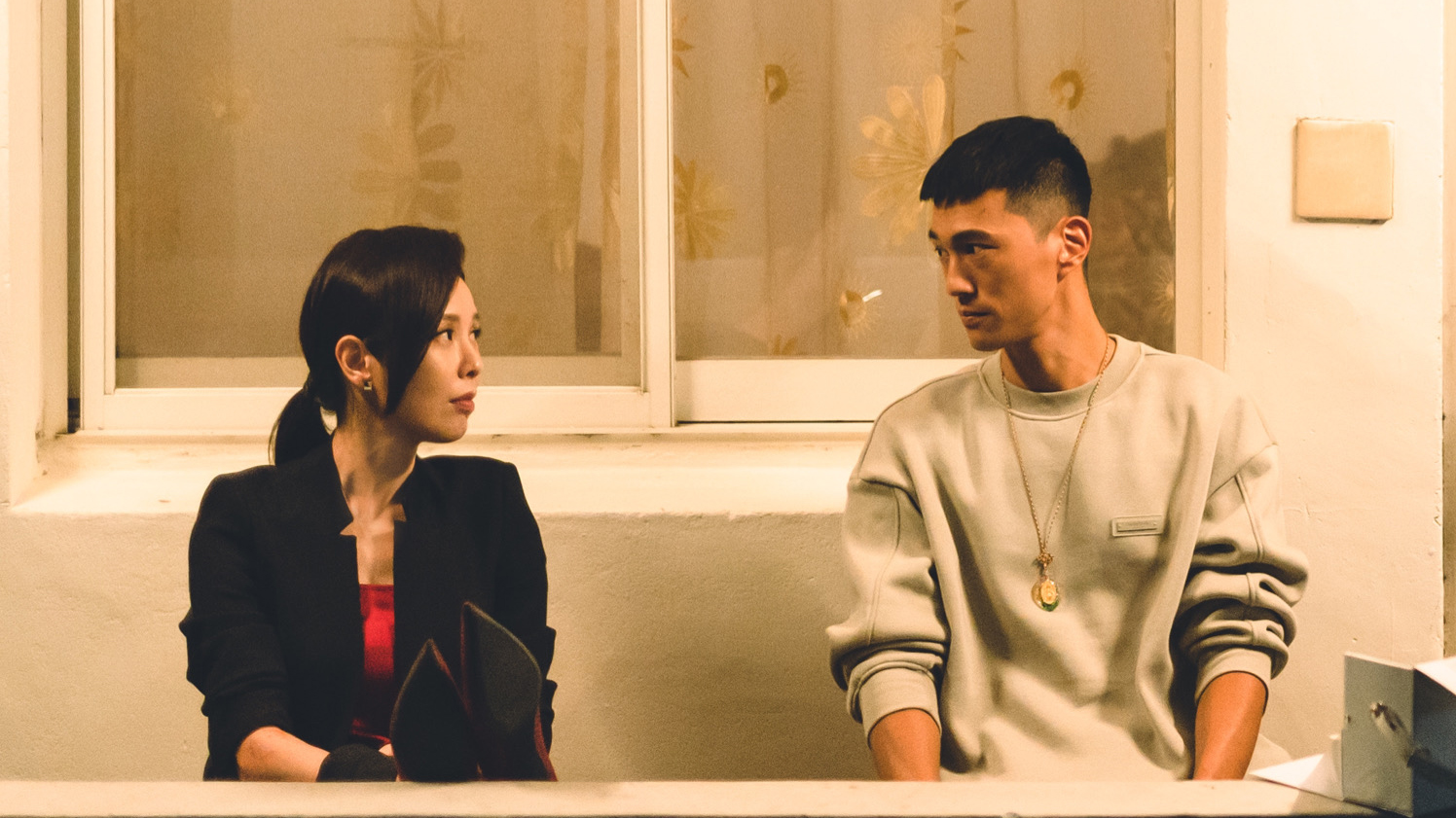 《最佳利益3》陳博昀（右）與導師方箏（左）再度告白。（群之噰傳播有限公司提供）