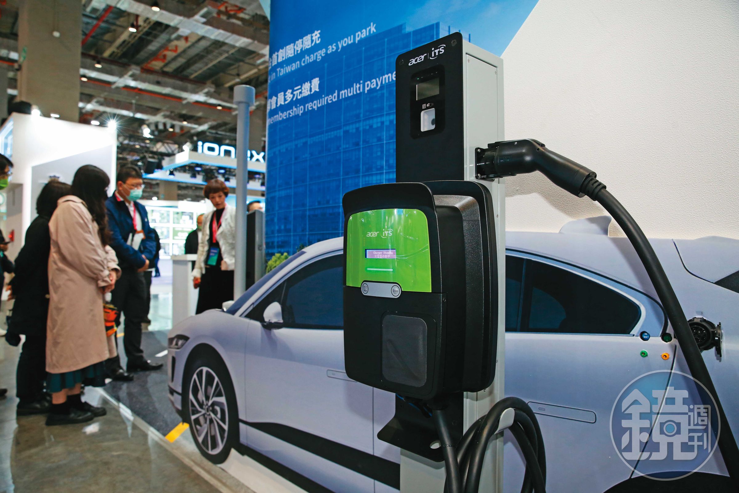 陳俊聖帶領宏碁大轉型,也布局電動車產業中的充電樁。