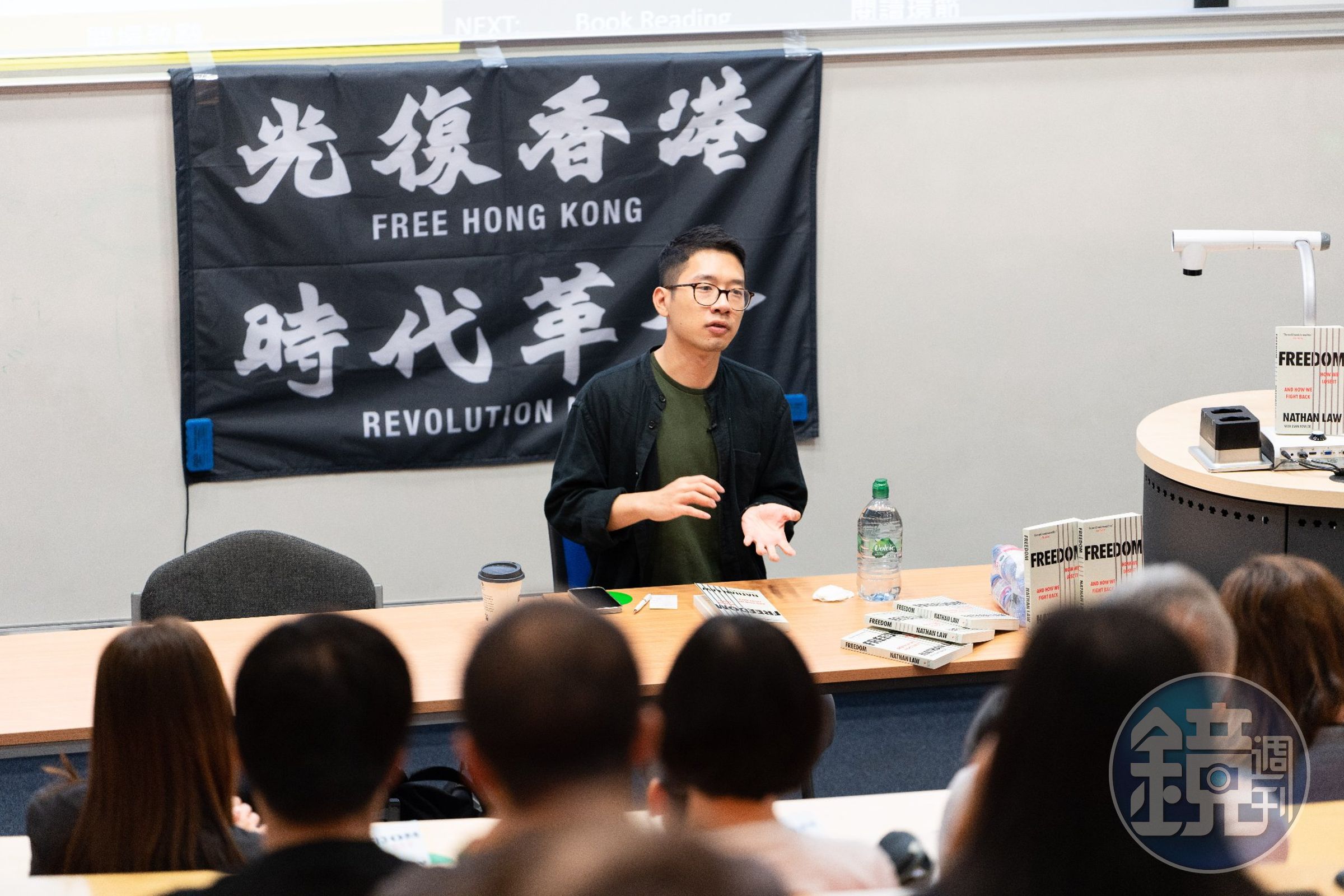 香港民主派人士包括羅冠聰（圖）等8人，被港府控違反國安法發布通緝，英國政府則發聲力挺支持言論自由。（翻攝自羅冠聰臉書）