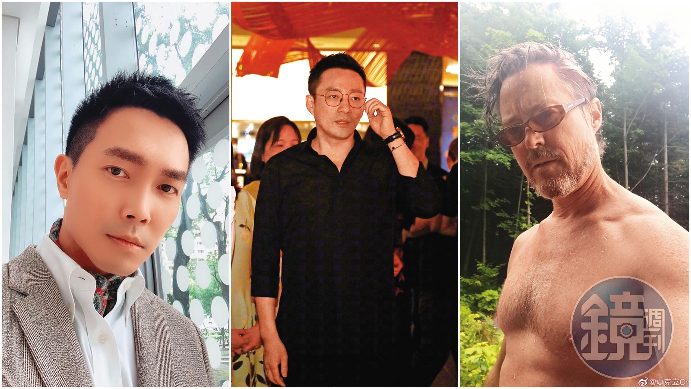 藝界不少這款男女，動口之外也會動手，自傷也傷人，都該被送去抓狂管訓班約束。（翻攝自微博、臉書）