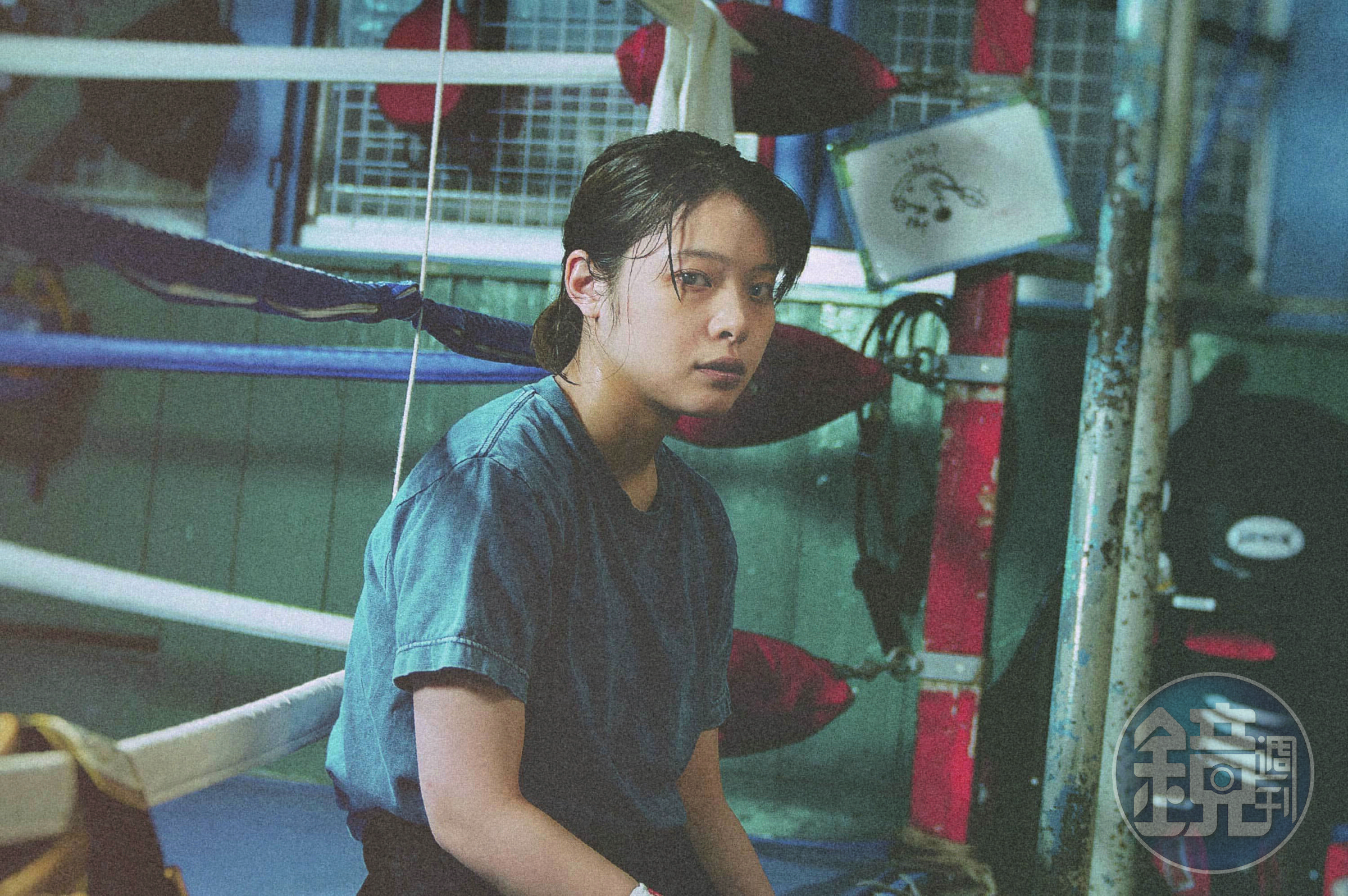 女星岸井雪乃在電影《惠子不能輸》裡飾演聾啞拳擊手，囊括日本眾多電影獎影后。（光年映畫提供）