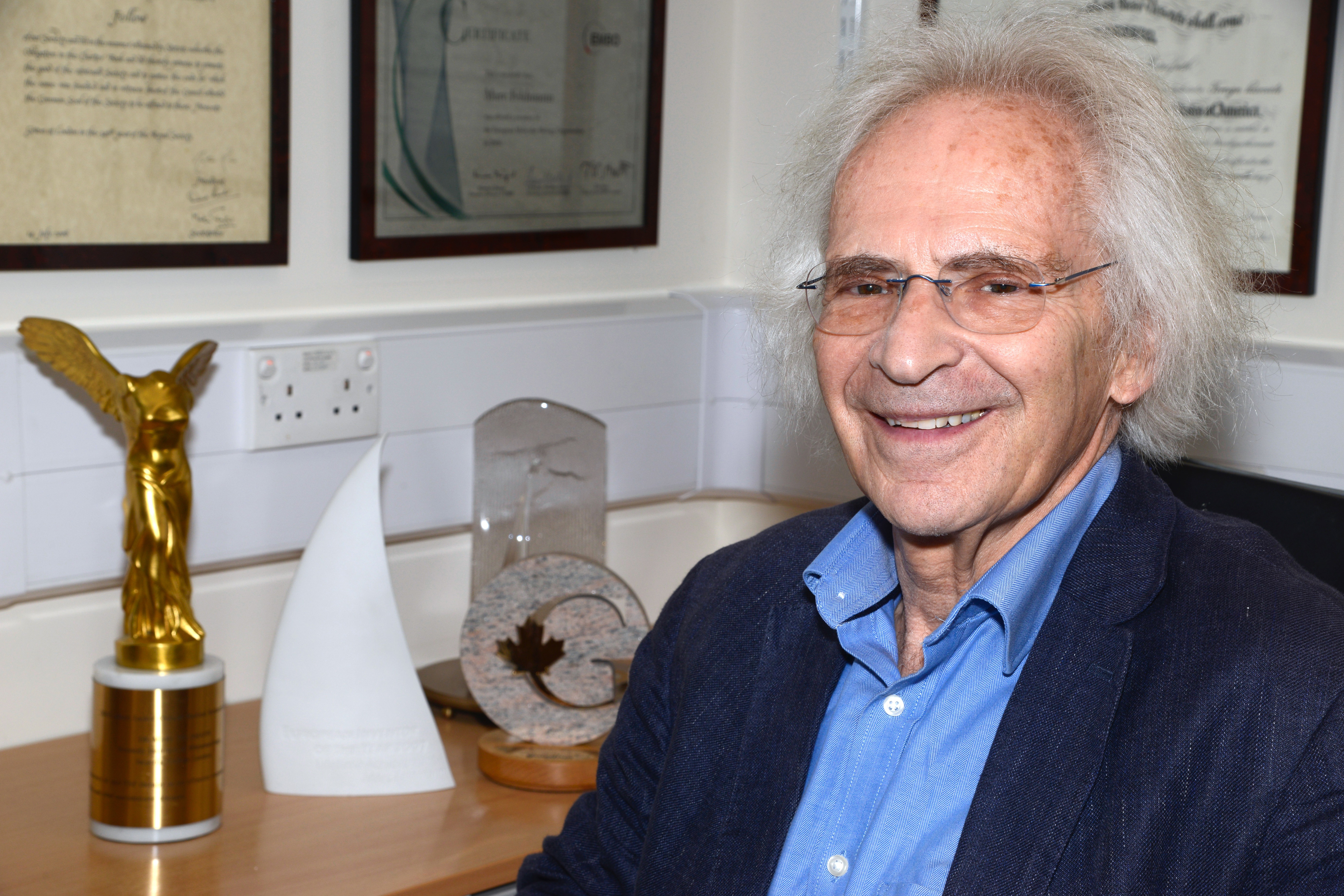 馬克·費爾德曼（Marc Feldmann）是2020年唐獎生技醫藥獎得主。 （唐獎教育基金會提供）