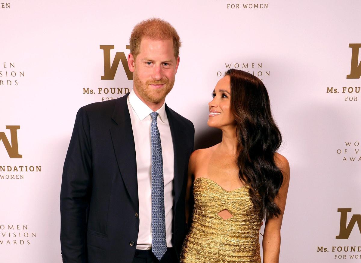 哈利王子與梅根目前住在美國加州。（翻攝@scobie推特）