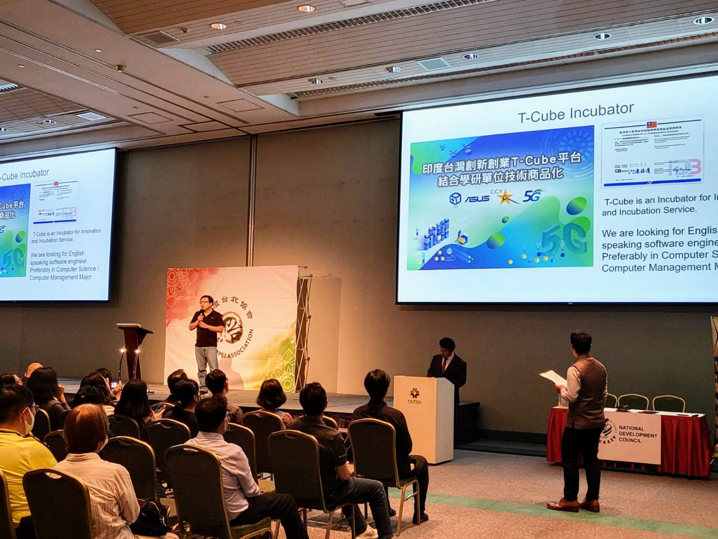 t-Cube Incubator計畫主持人張世傑表示，未來將陸續引進更多有AIoT技術需求之台廠，攜手印度人才。