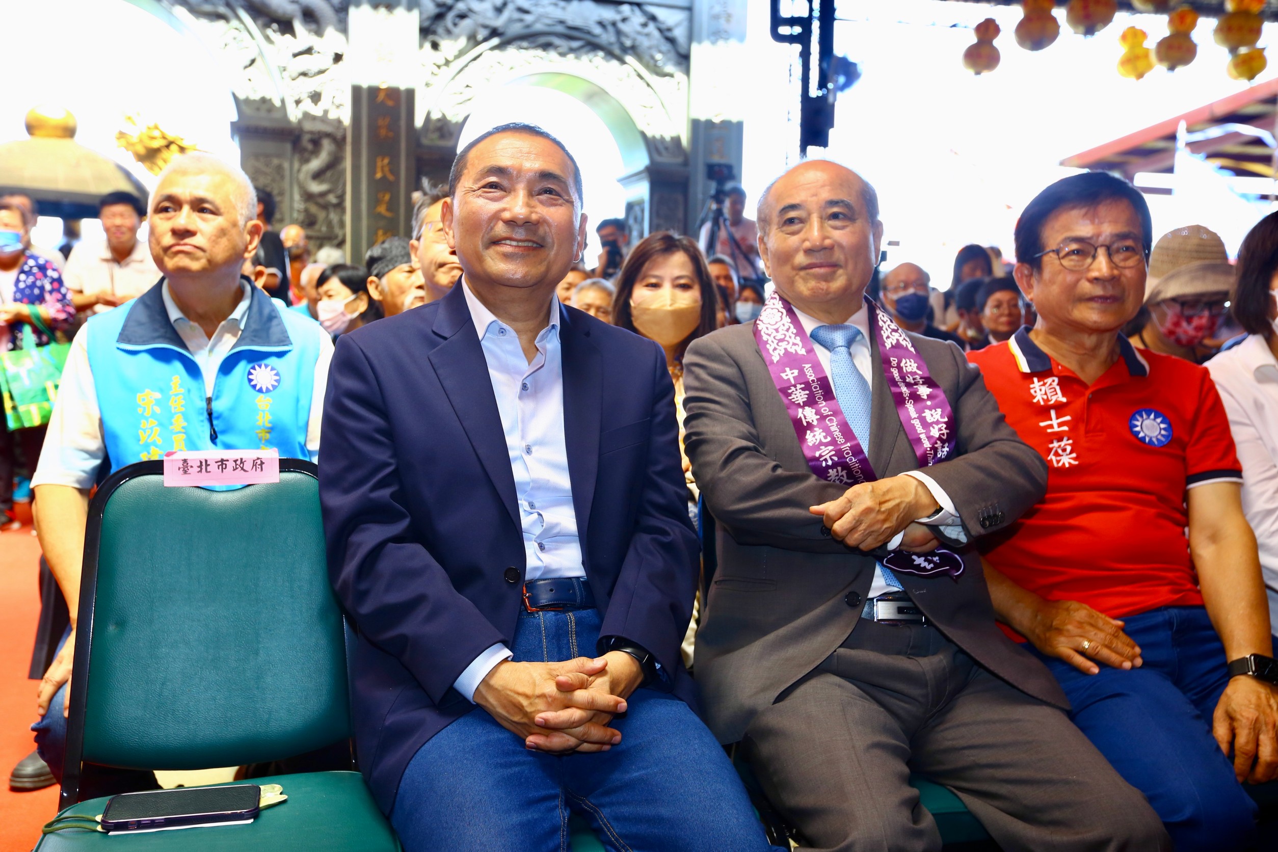 被問到是否出手整合郭台銘？王金平則回應「因緣還沒有成熟」。（本刊資料照）