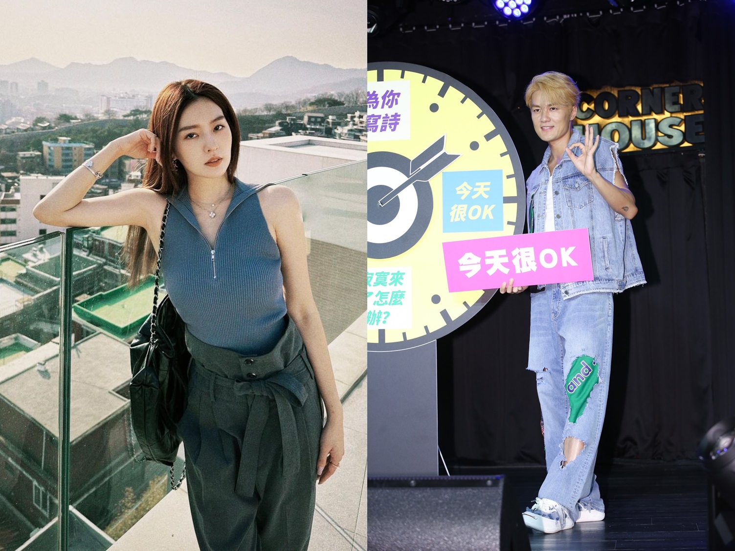 吳克群宣布分手後，前女友陳語安的經紀人又出聲解釋相關回應。（翻攝IG、本刊資料照）