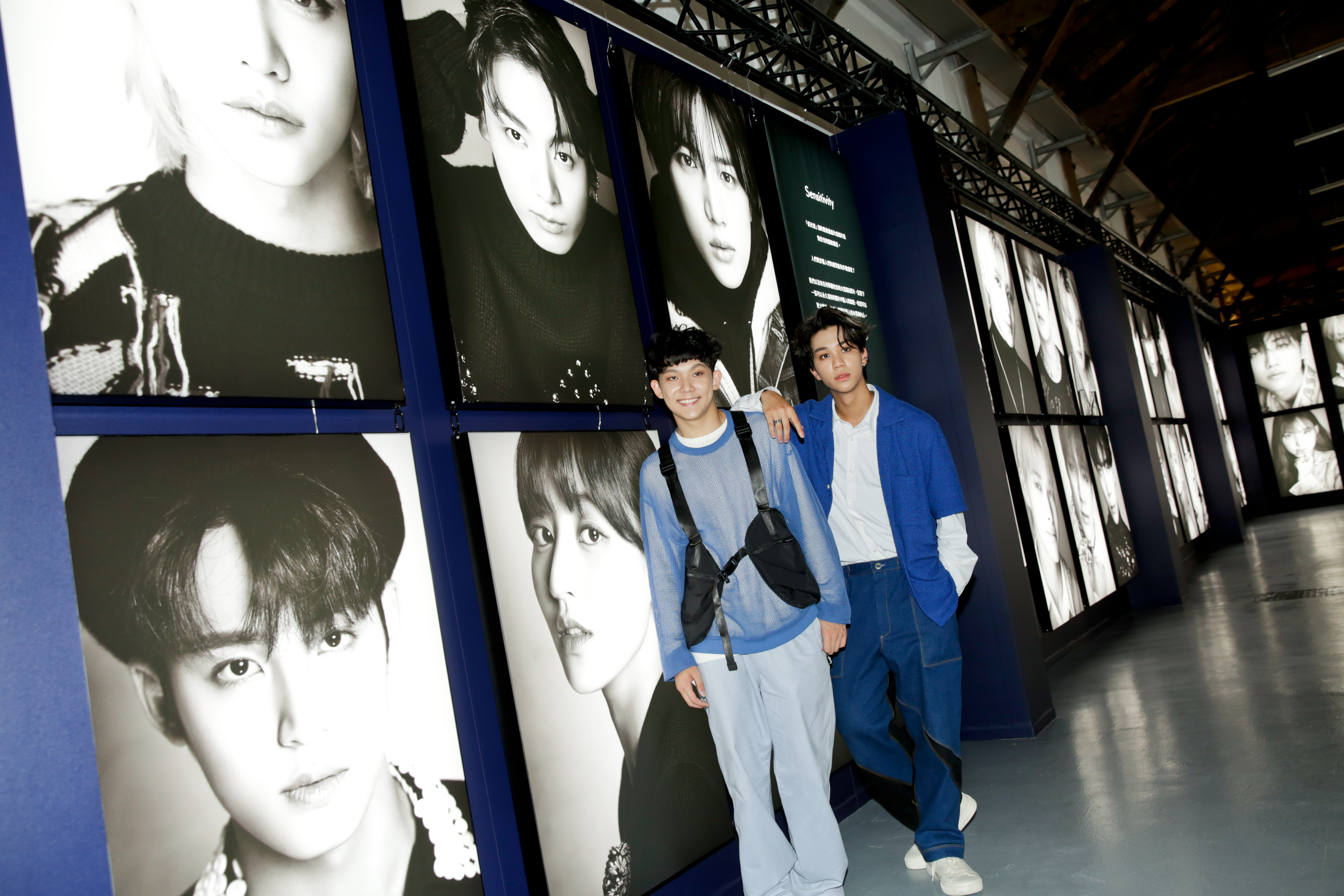 「DFESTA TAIPEI」今（5日）於松菸四號倉庫舉辦開幕記者會，AcQUA源少年成員林毓家、李秉諭擔任開幕嘉賓。