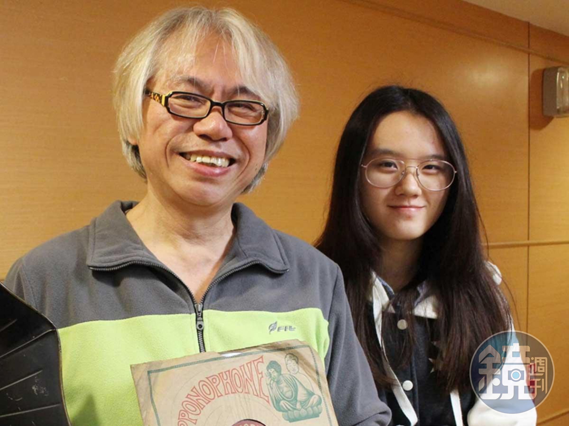 李坤城與林靖恩的「爺孫戀」,在男方離世後仍不得安寧,兒子很看不爽後媽。(翻攝臉書)