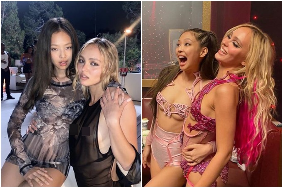 《偶像漩渦》開播前後話題性十足，就算被腰斬，主演私下的大尺度照片仍再度引起話題。（翻攝自推特）