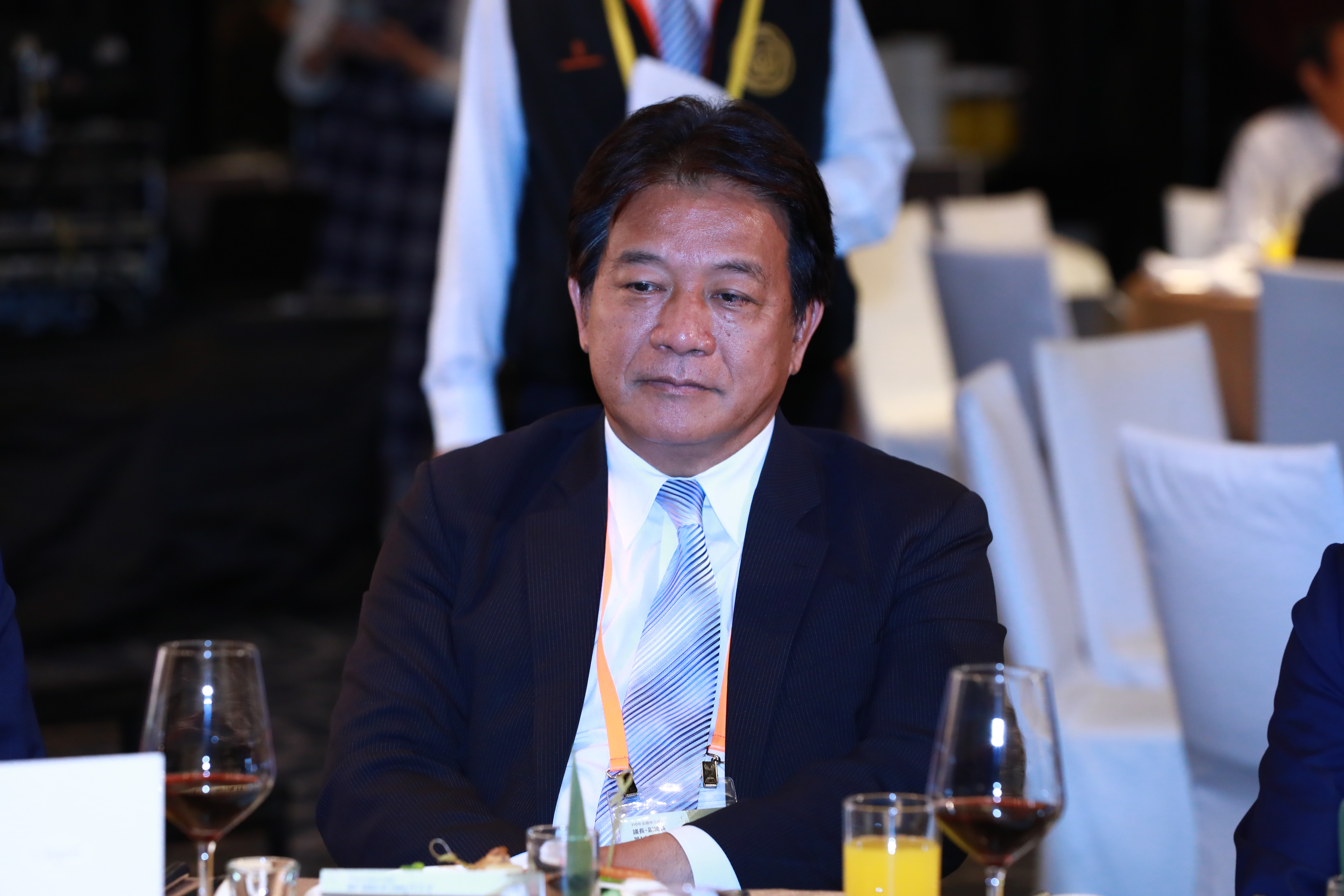 郭信良在台南的政治實力驚人，去年有意競選連任議長，最後由邱莉莉出線。（本刊資料照）