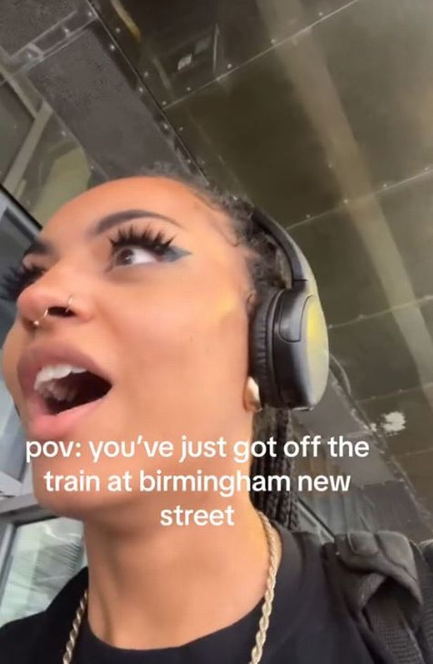 盧蜜爾看到這一幕驚呆了。(翻自TikTok)