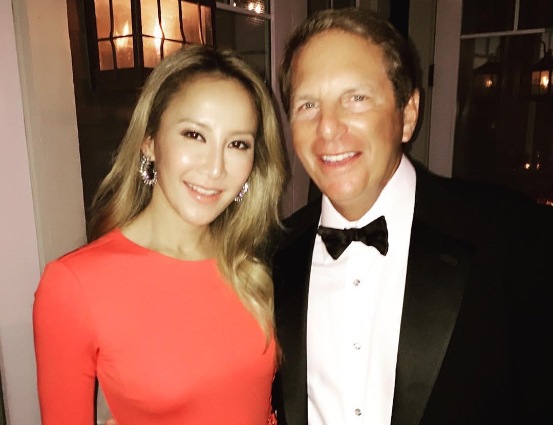 李玟老公Bruce據了解已返港。（翻攝自李玟臉書）