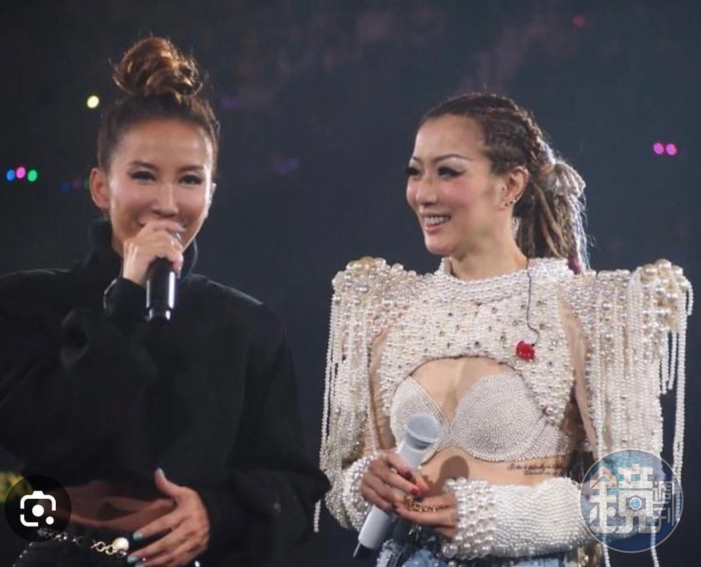 鄭秀文2019年演唱會邀了李玟當嘉賓,是兩人罕見的合作。(翻攝自鄭秀文IG)