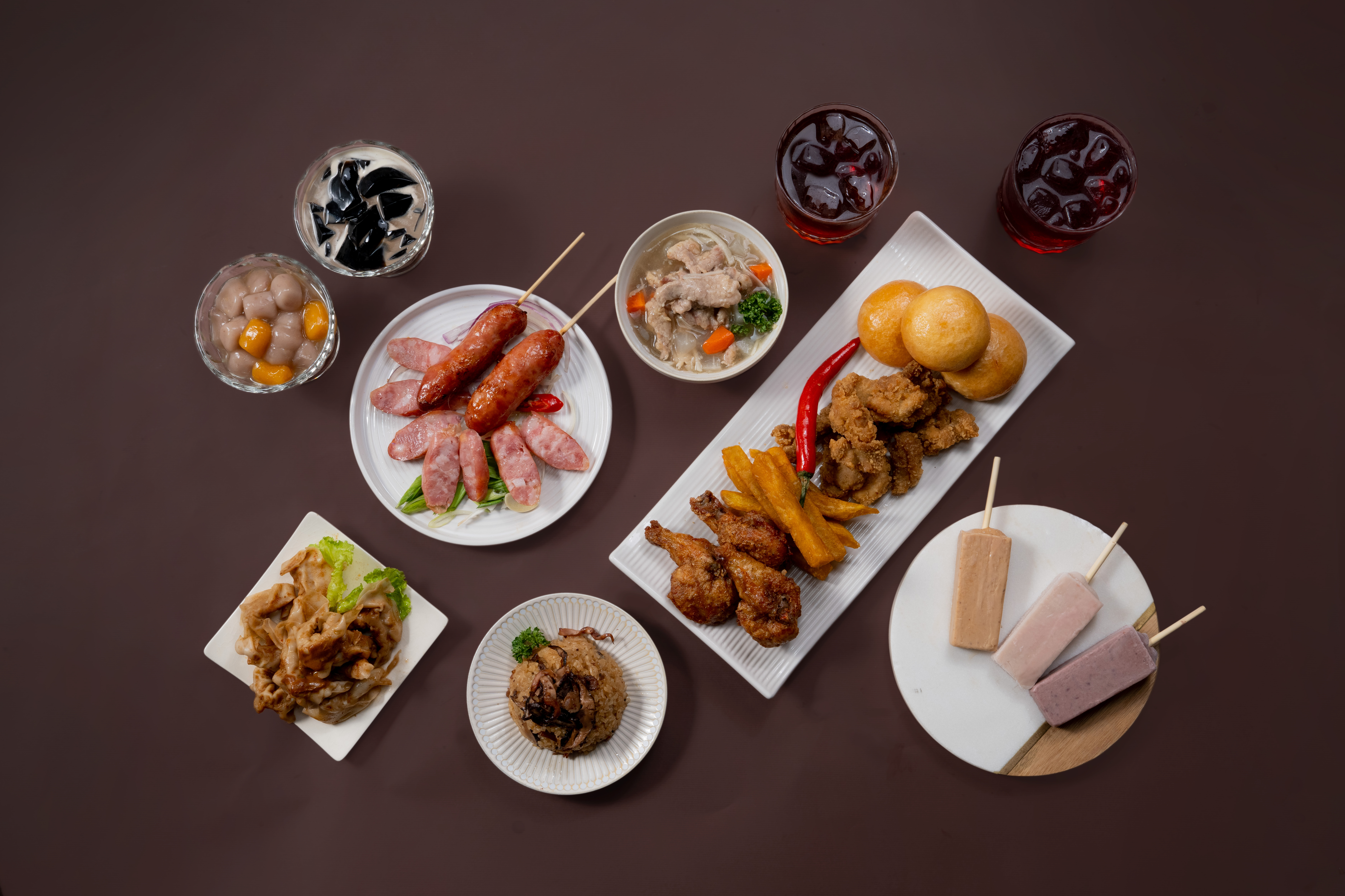 吉哆火鍋百匯９大品牌一字排開，傳統台灣味令饕客雀躍不已(圖:品牌業者提供)。