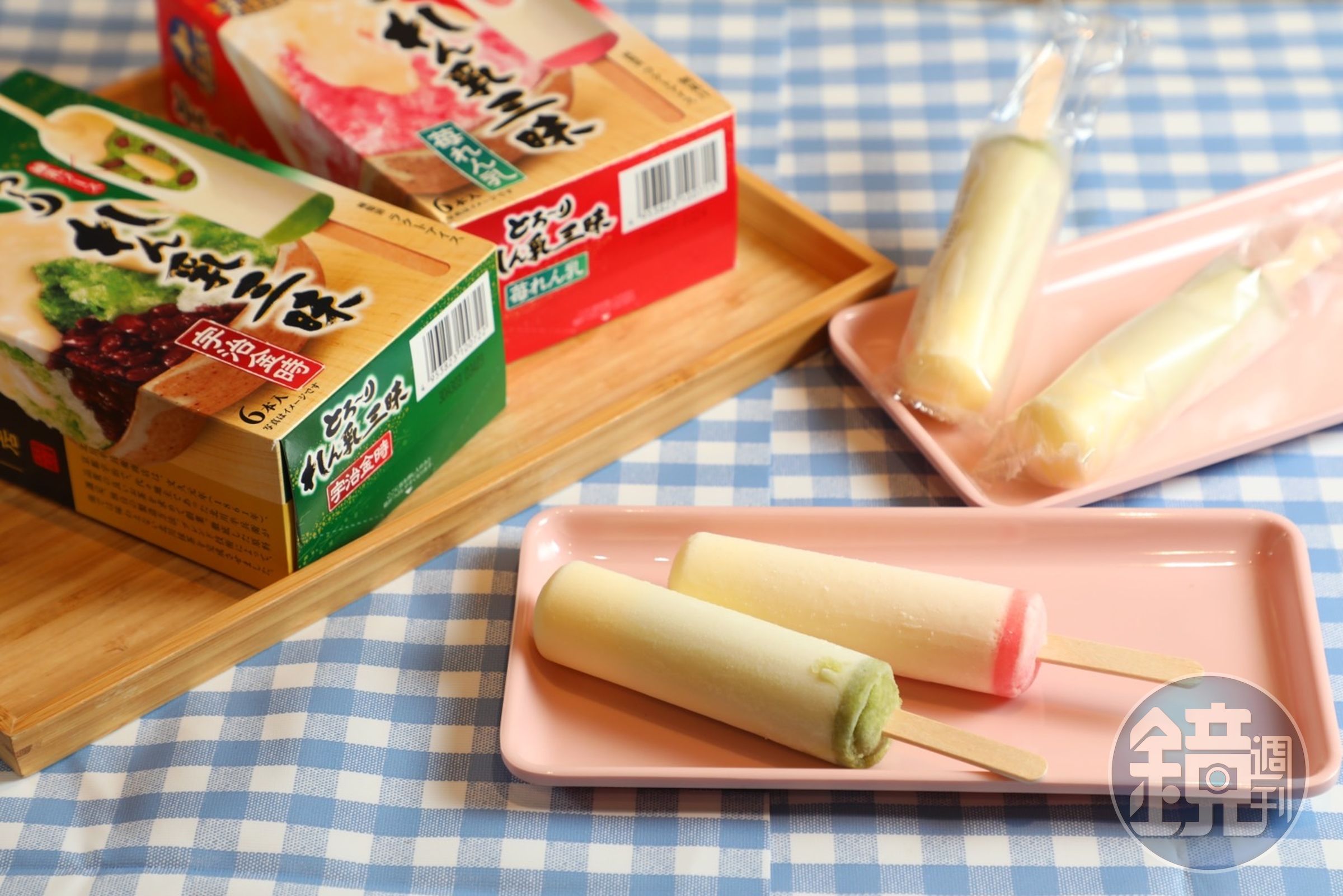 「LOTTE煉乳三昧雪糕」有抹茶、草莓雙口味,是日系冰品愛好者不能錯過的美味。(169元/盒)