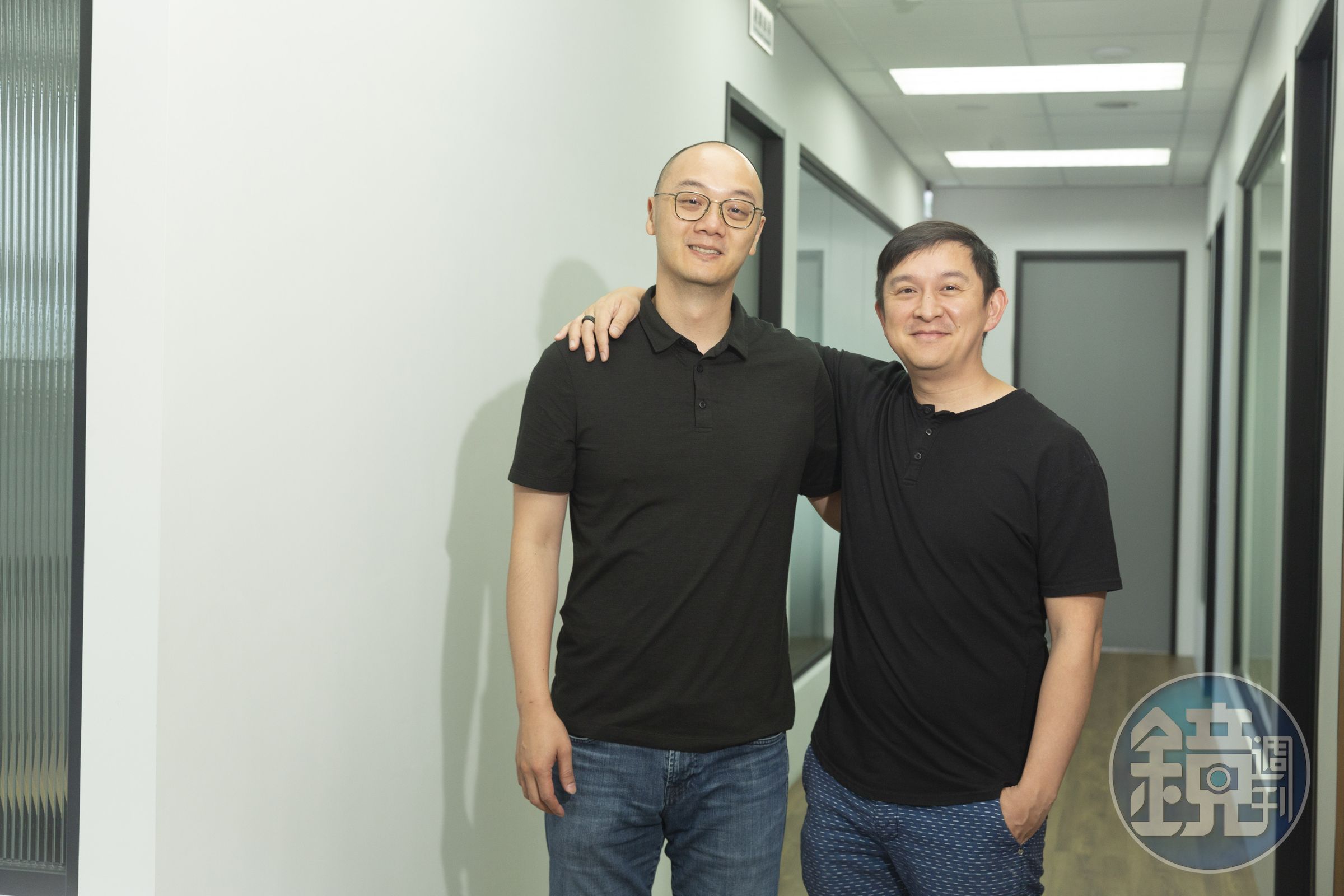林士斌(右)爭取亞洲日舞影展在台灣舉行,邀好友廖炳坤(左)與吳采頤成立G2Go Entertainment,希冀提升台灣影人的國際能見度。