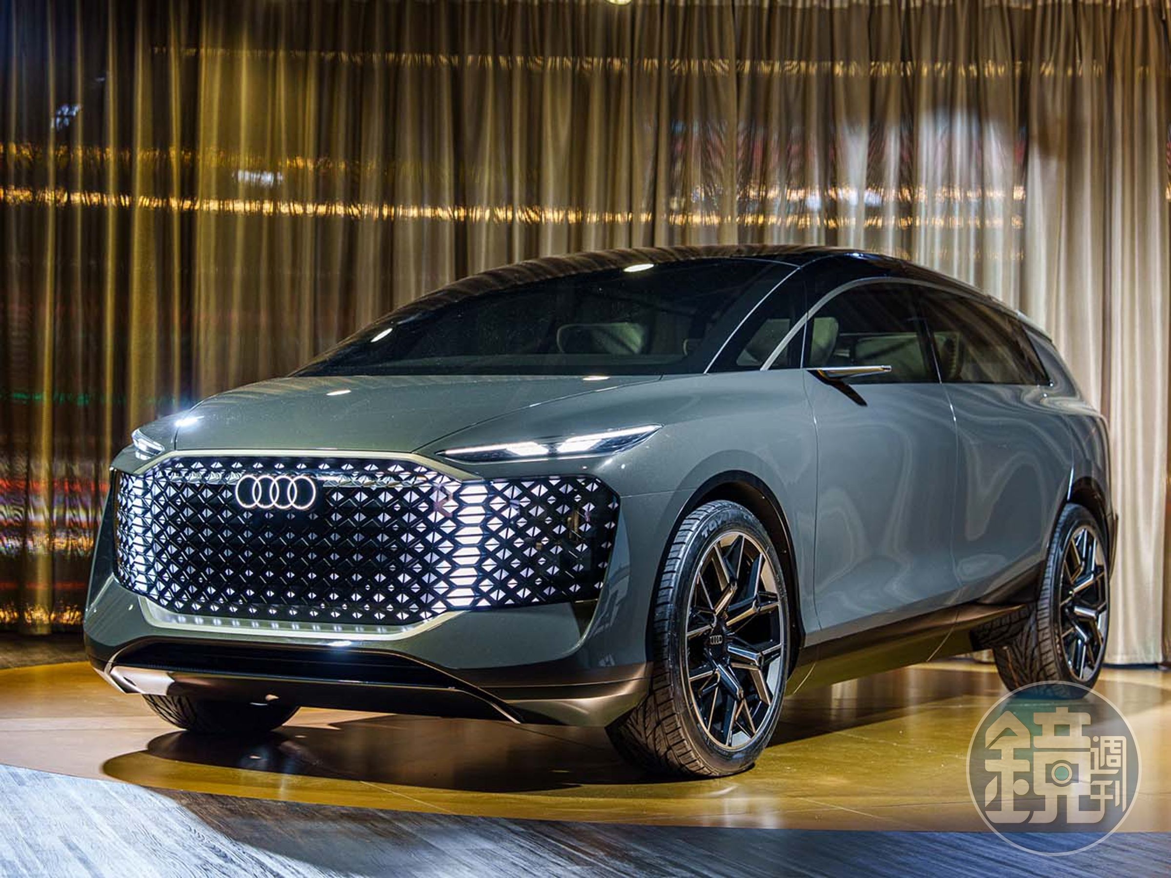 概念車urbansphere concept,將是概念店的主秀,也代表著AUDI對於未來移動的願景。