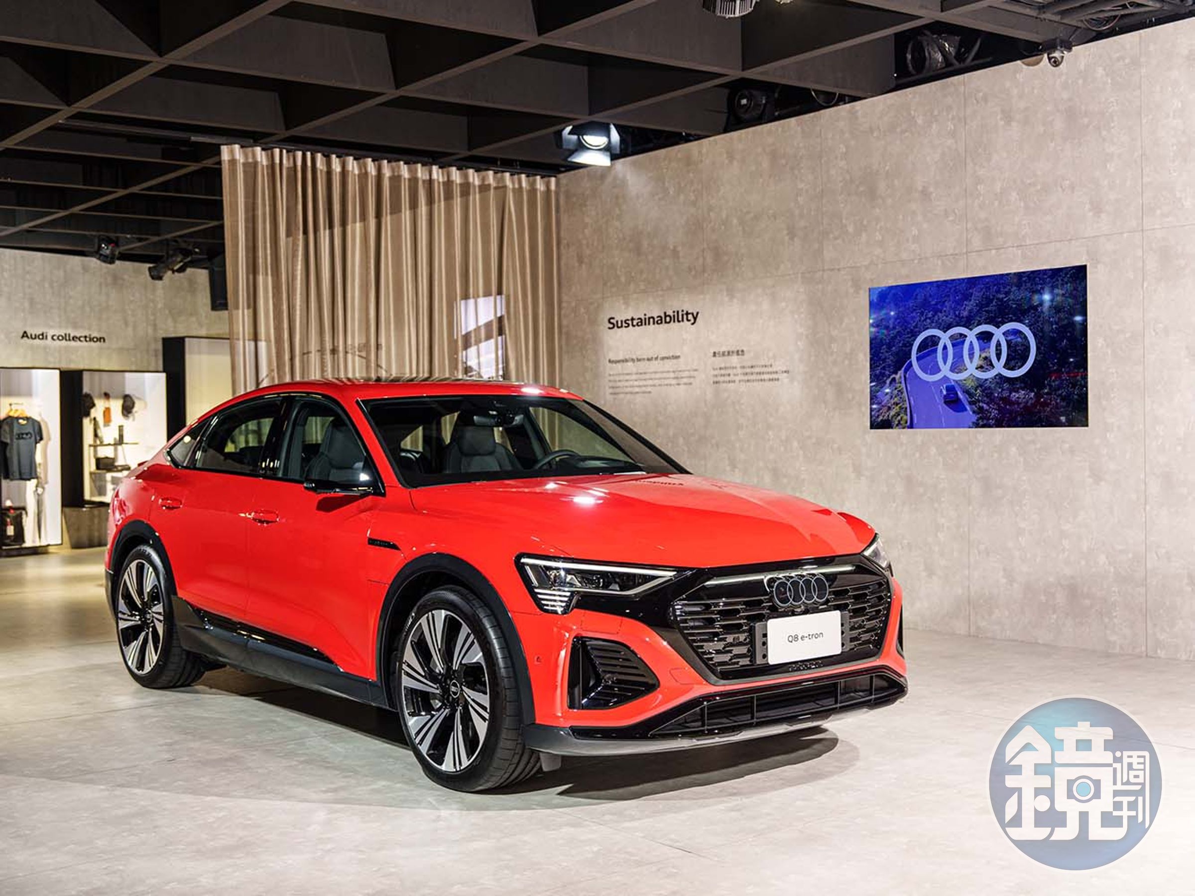 全新的Q8 Sportback e-tron將在九月正式發表。