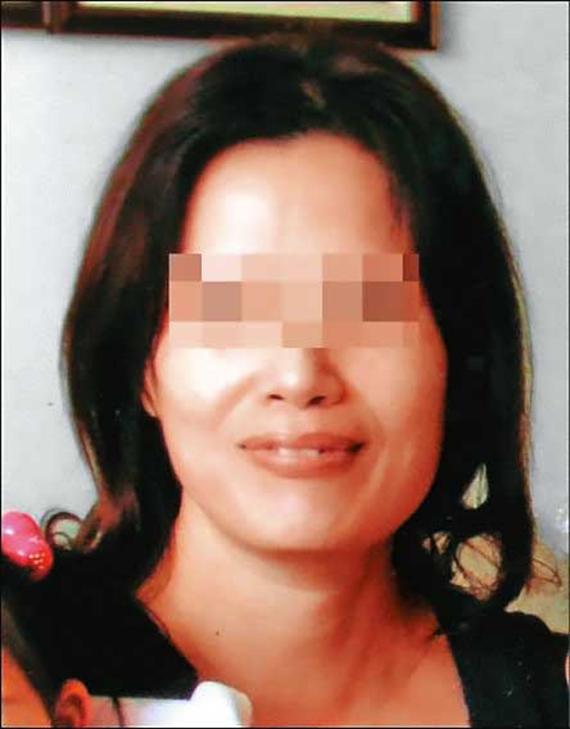 周女(圖)因不堪李男長期家暴,選擇帶著小女兒逃離住處,但最後仍難逃毒手。(翻攝畫面)