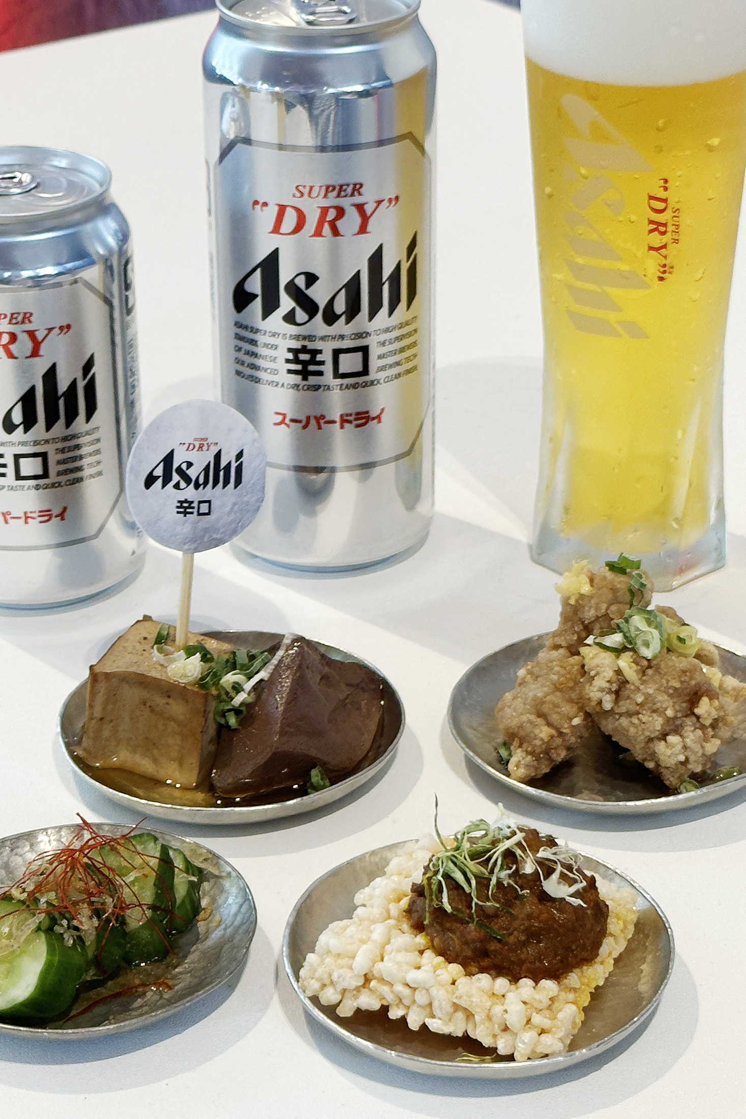 ASAHI SUPER DRY在台北南西商圈設置流快閃吧，以及一系列品牌活動，包括領取暢快地圖杯墊，可在中山區合作酒吧獲得啤酒買一送一優惠。