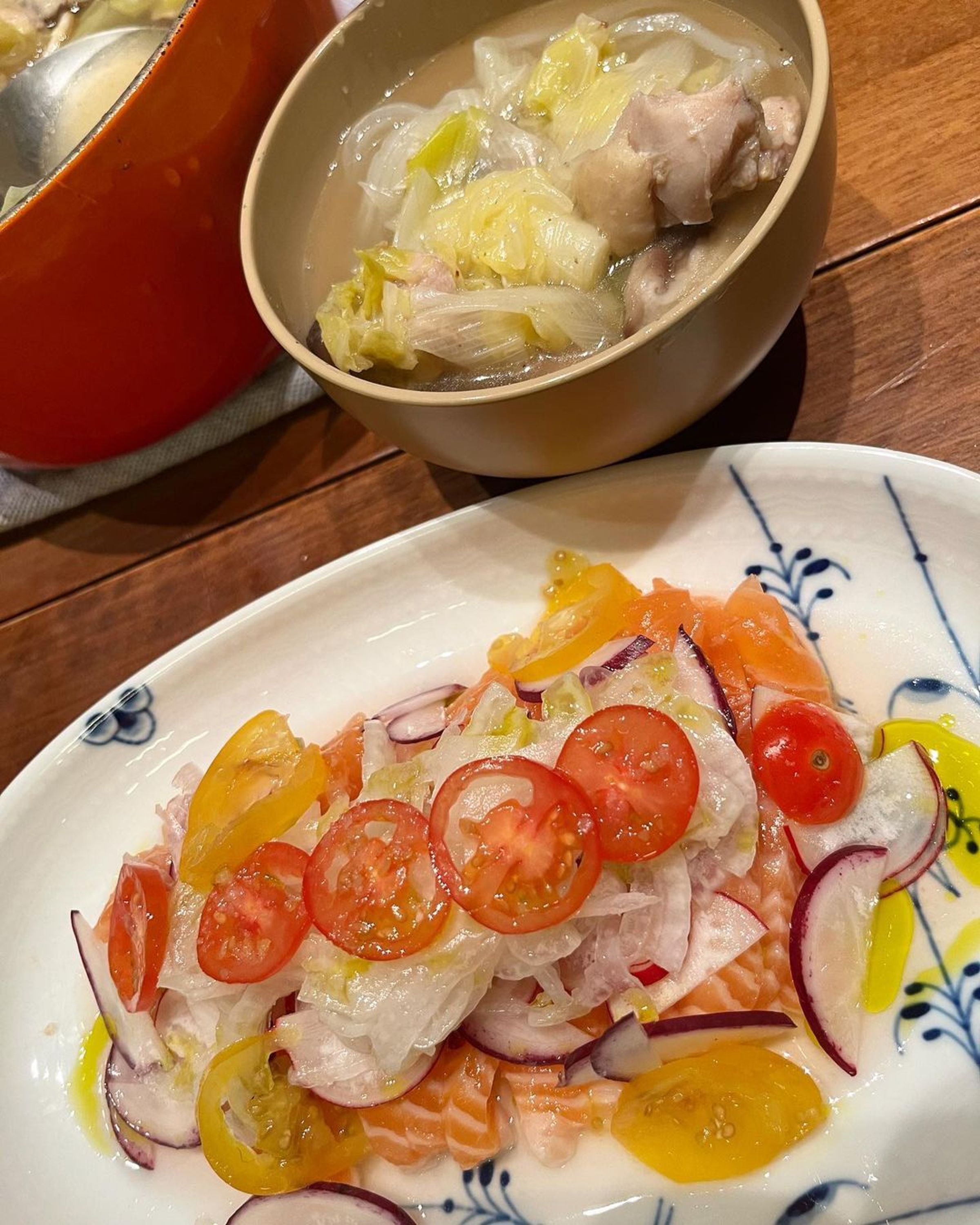 工藤靜香表示對於家人飲食非常注重飲食均衡。(翻攝工藤靜香INS)