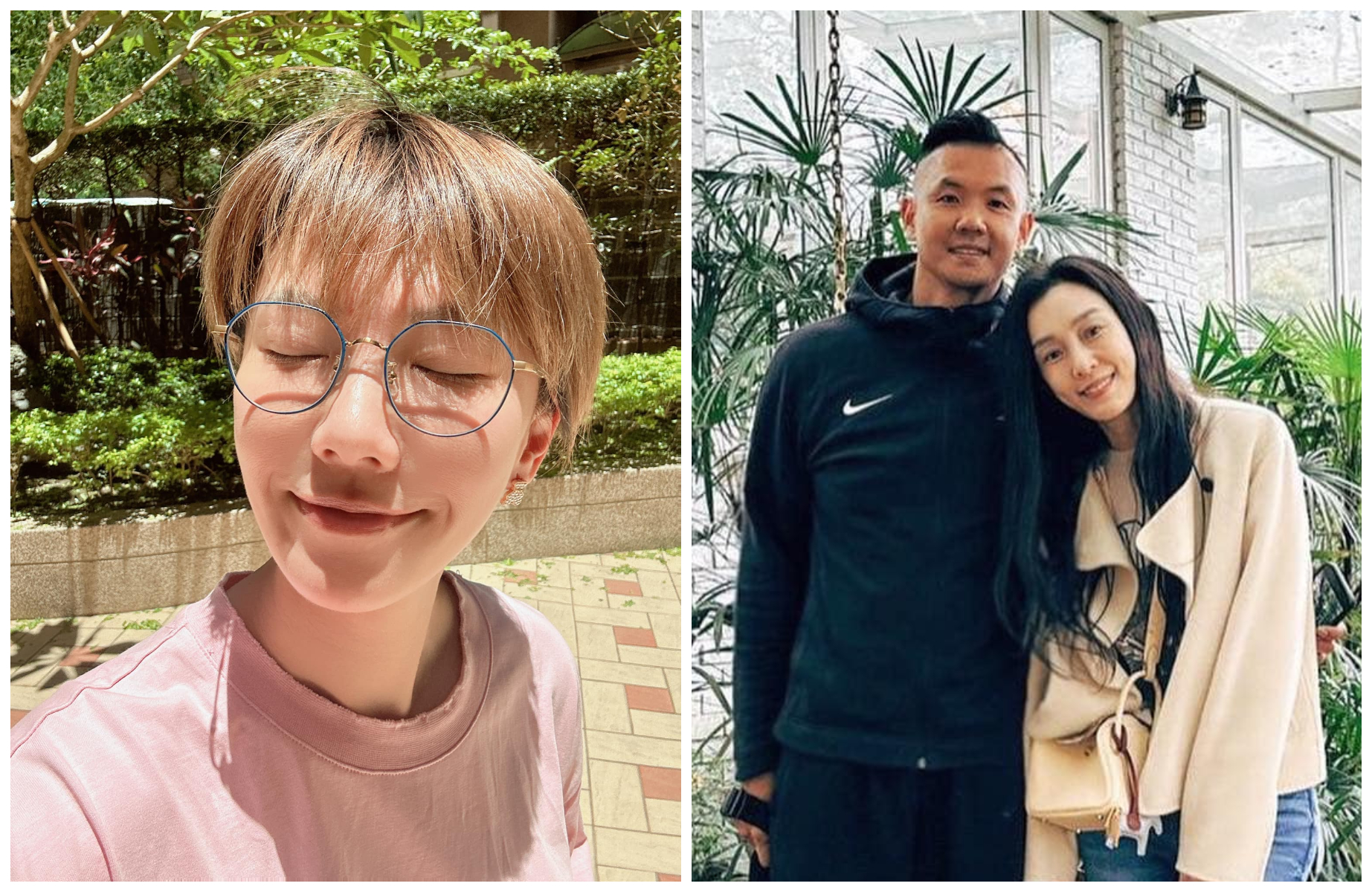 大牙（左圖）遭陳建州、范瑋琪夫妻（右圖）聯手提告。（翻攝臉書）