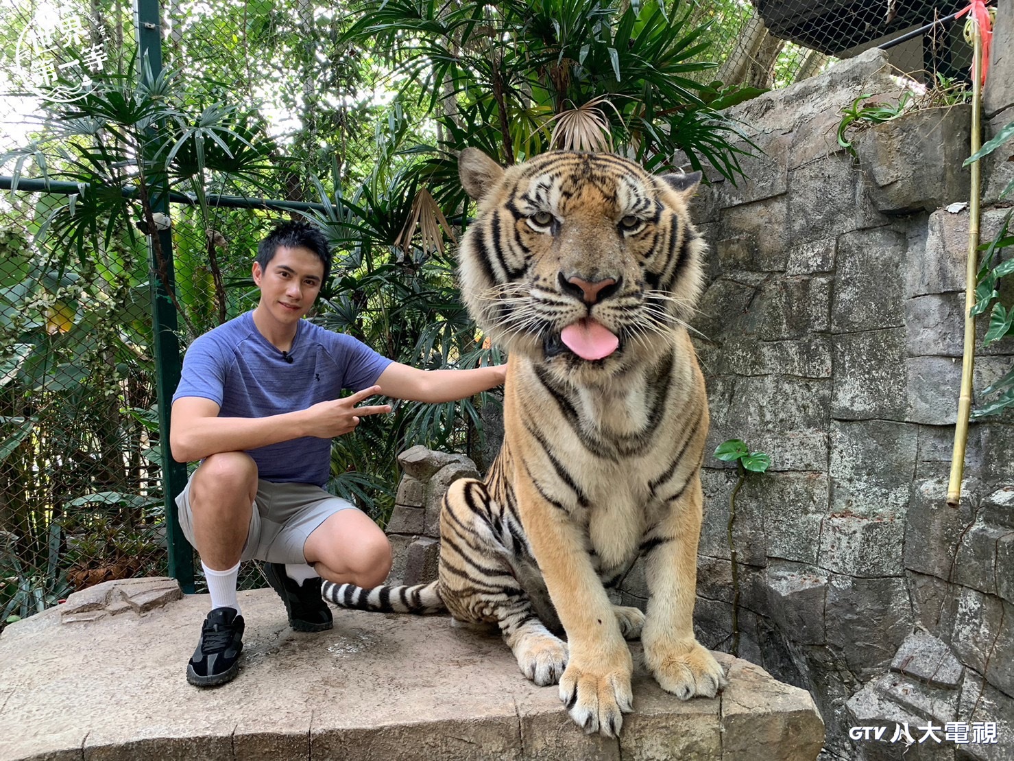 潘君侖到泰國出外景。（八大提供）