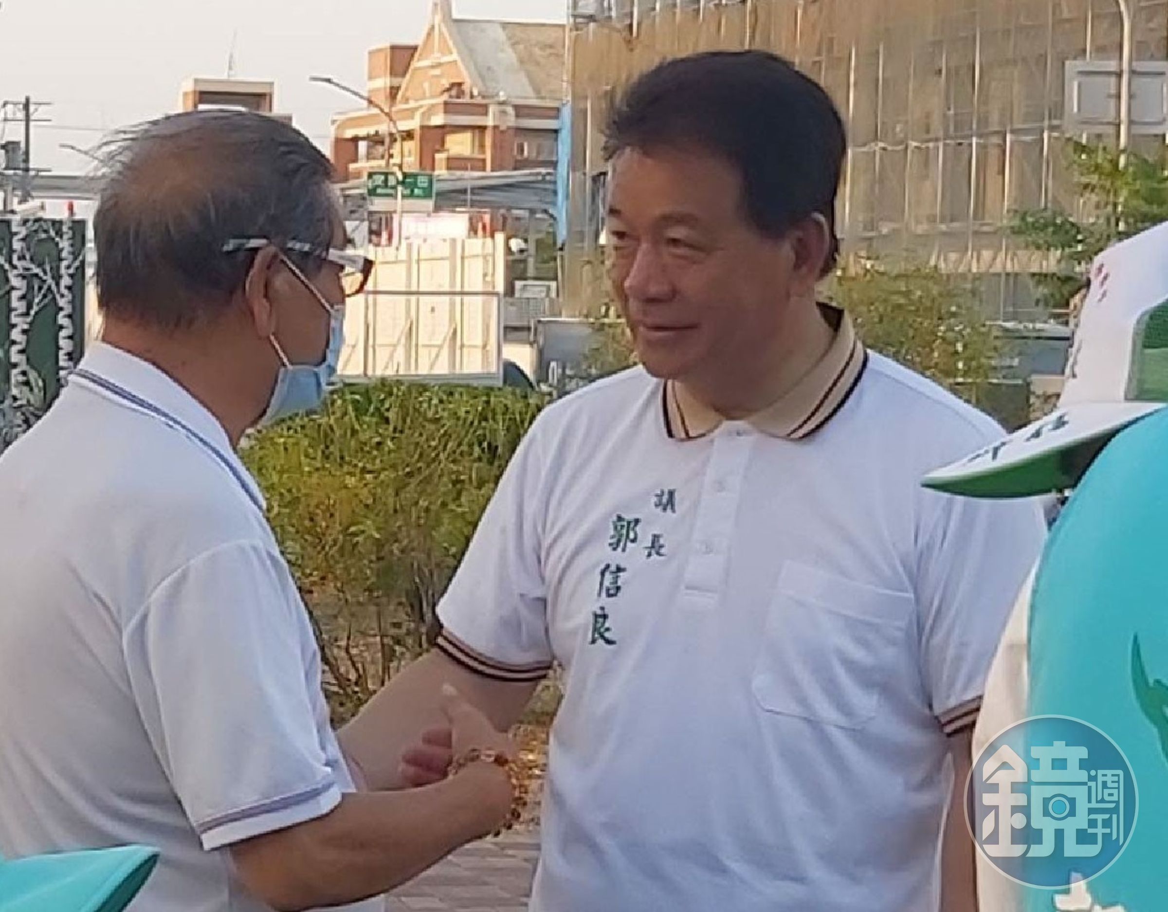 台南市前議長郭信良涉土地重劃收賄,台南地院晚間裁定羈押禁見。(翻攝自郭信良臉書)
