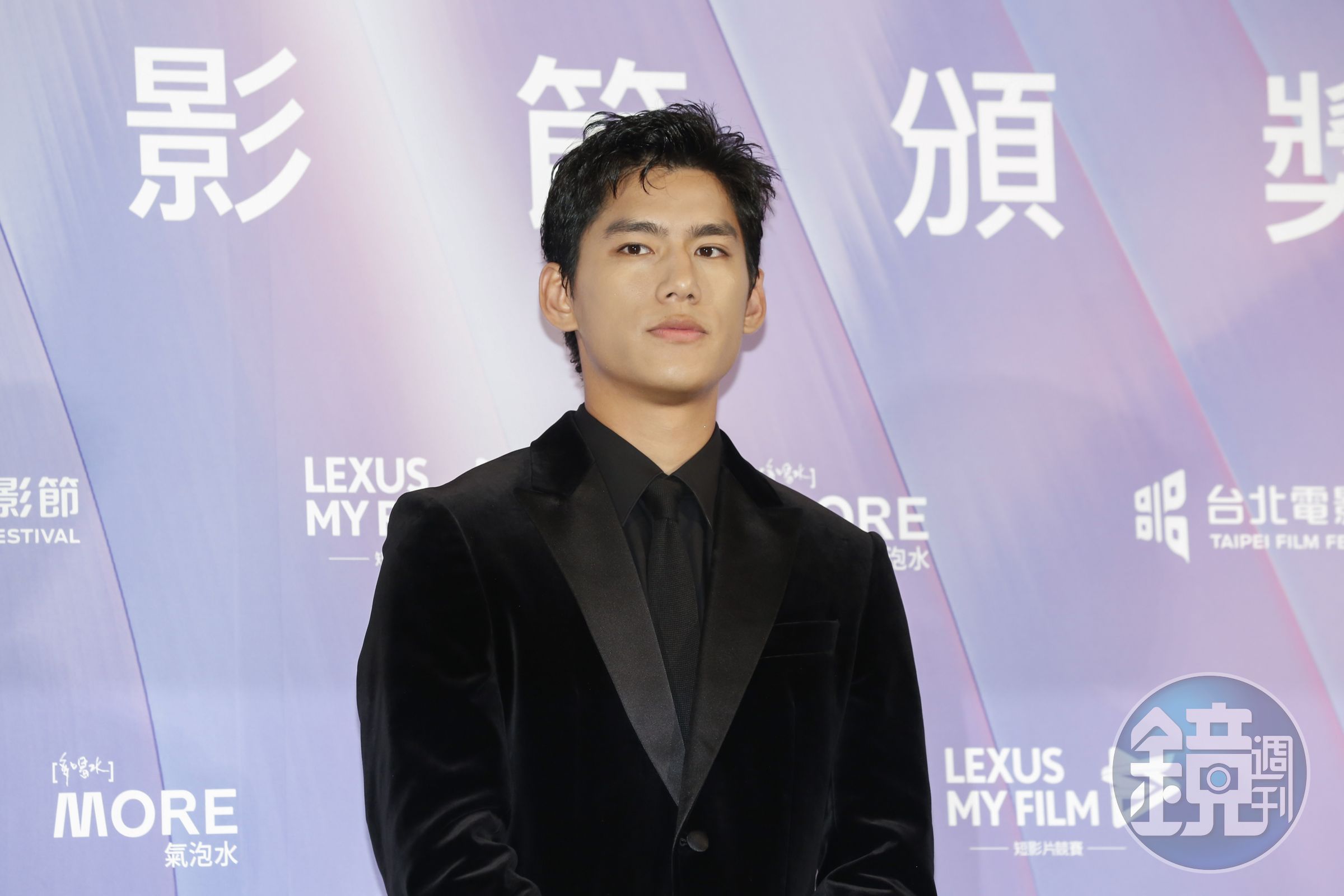 朱軒洋去年獲金馬男配角,今年入圍北影男配,他說兩者的不同在於「地方不同」。