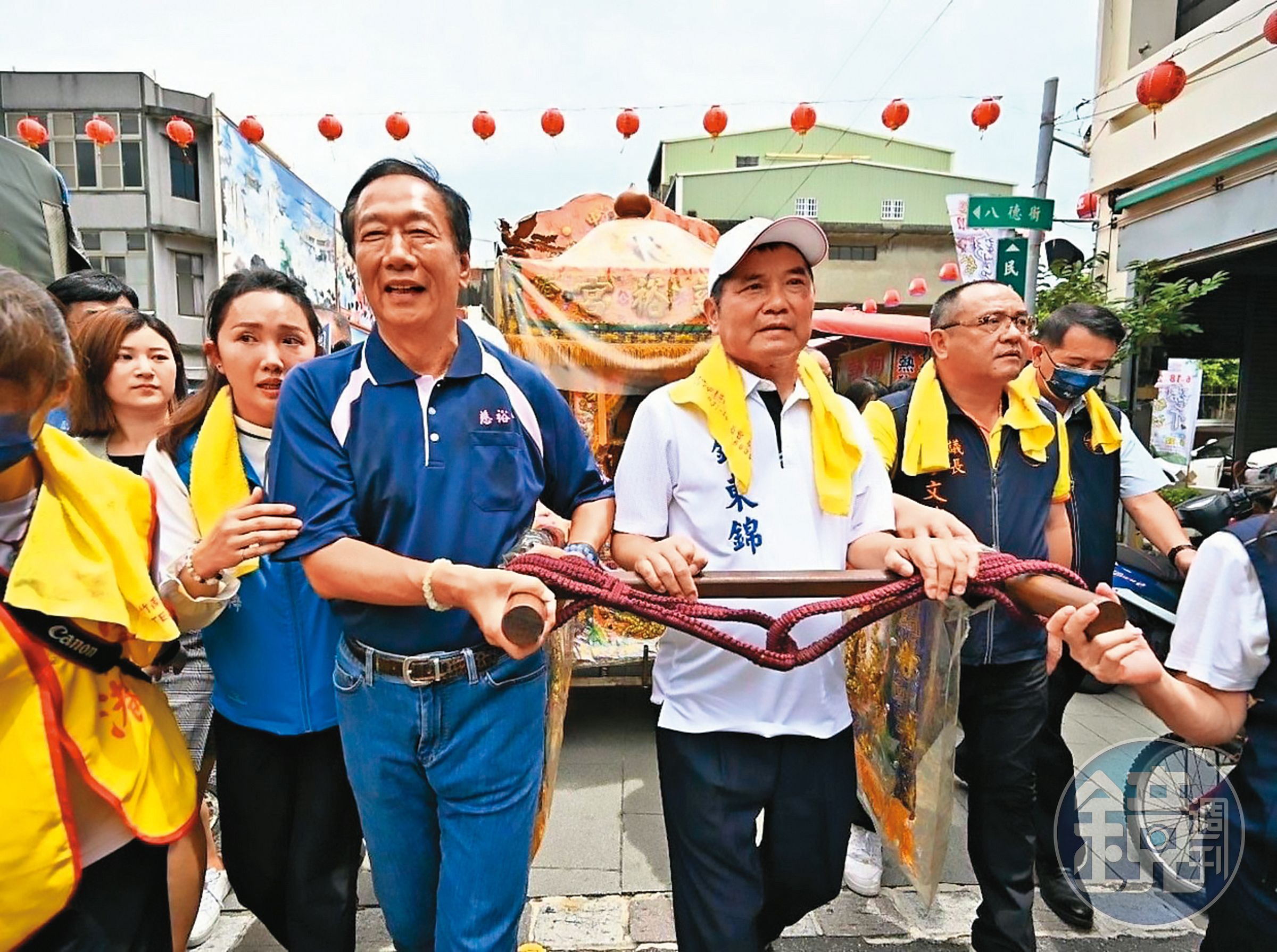 郭台銘認為被國民黨騙了1次,無法接受同樣的事再度發生。除了他自己,沒有人能影響他的決定,他自己可能不會當選,不過絕對有能力讓對不起他的人沒好日子過。(郭台銘辦公室提供)