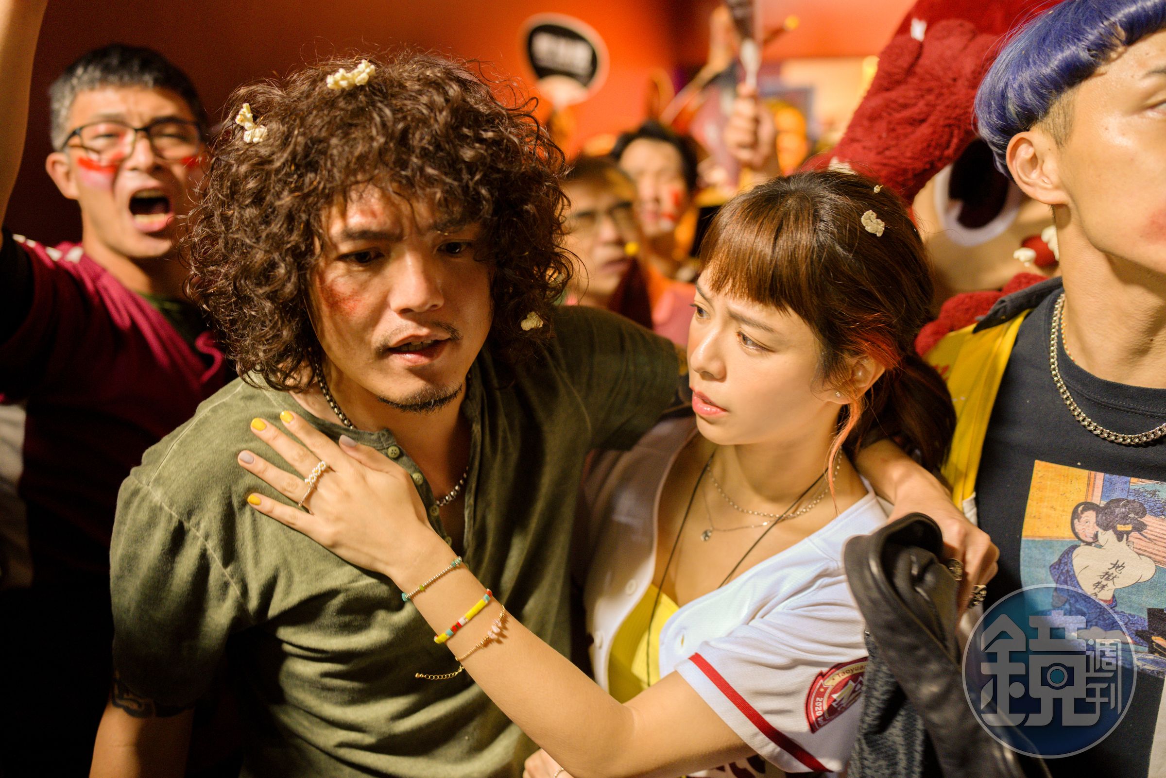 演九把刀形容宋芸樺「猶如聖母的光輝，超渡了春風！」（傳影互動提供）