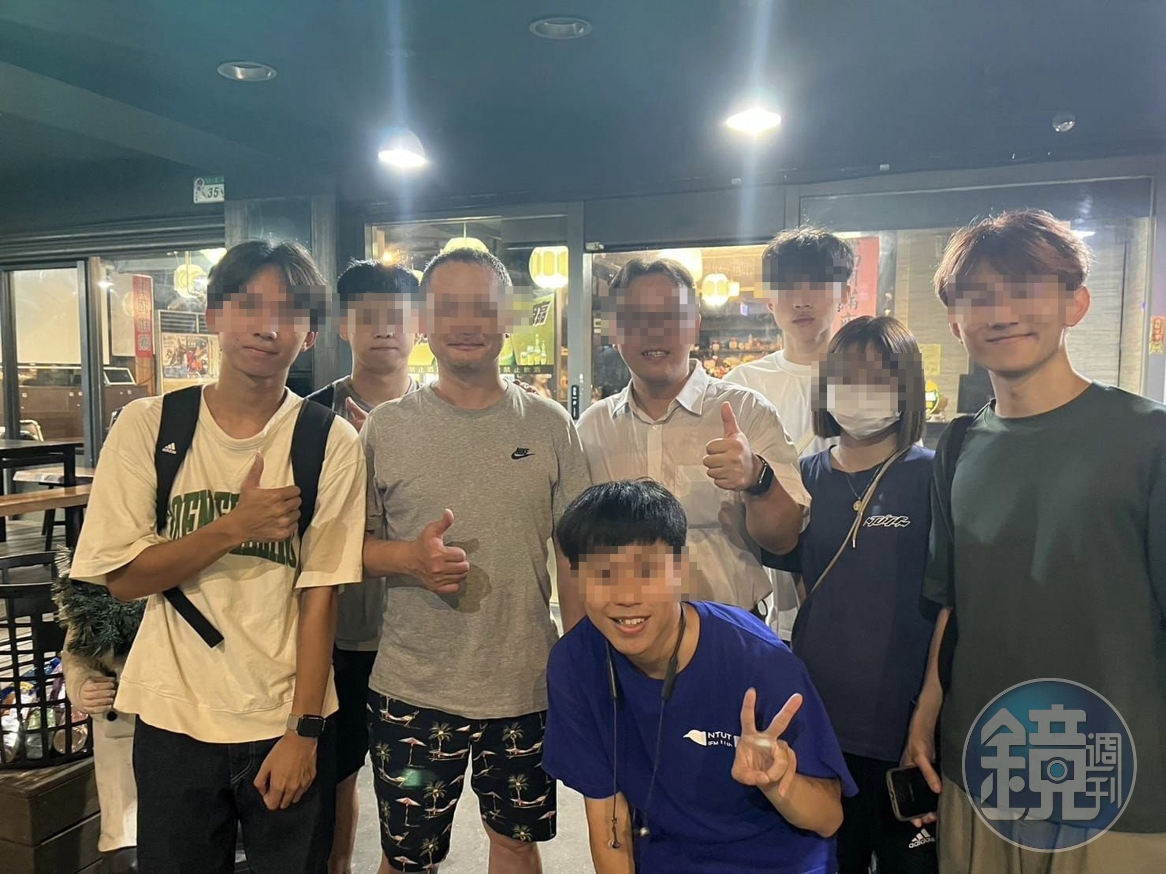 北科大學生與店家因白飯問題演變成「白飯之亂」，營隊總召與幹部先前已向店家道歉，但是件似乎仍未平息。（翻攝自北科資財營臉書粉專）