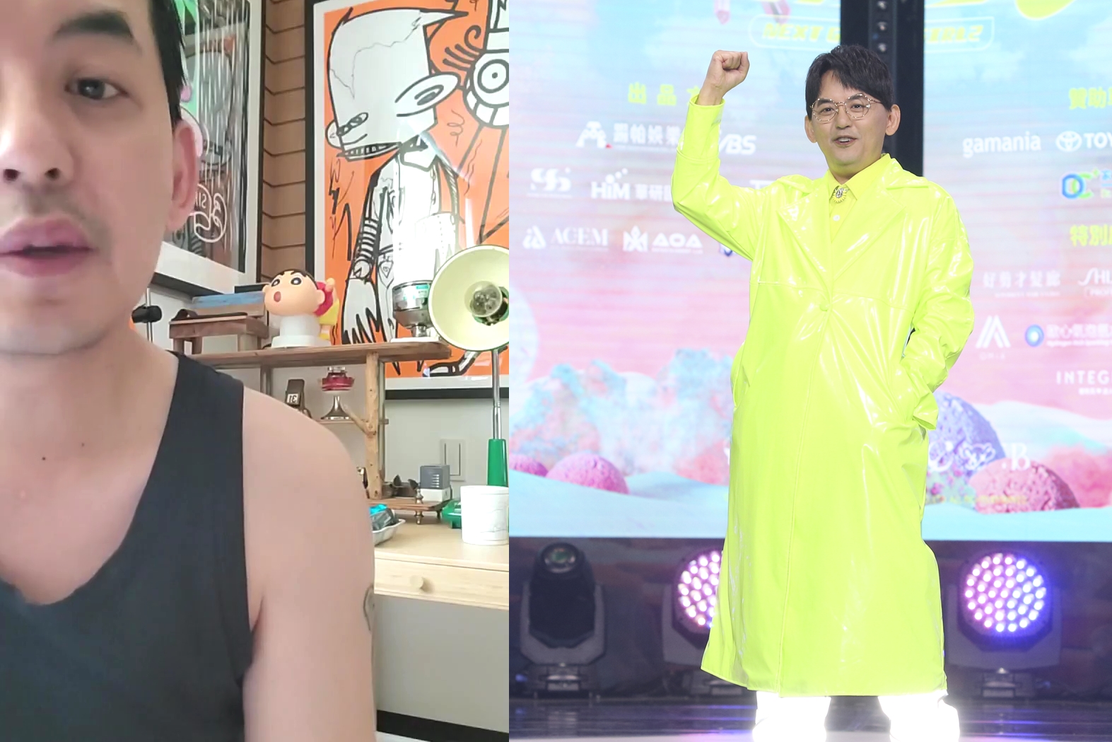 助理透露黃子佼最新狀態，將會靜養等候良好時機復出或說明。（翻攝臉書、本刊資料照）