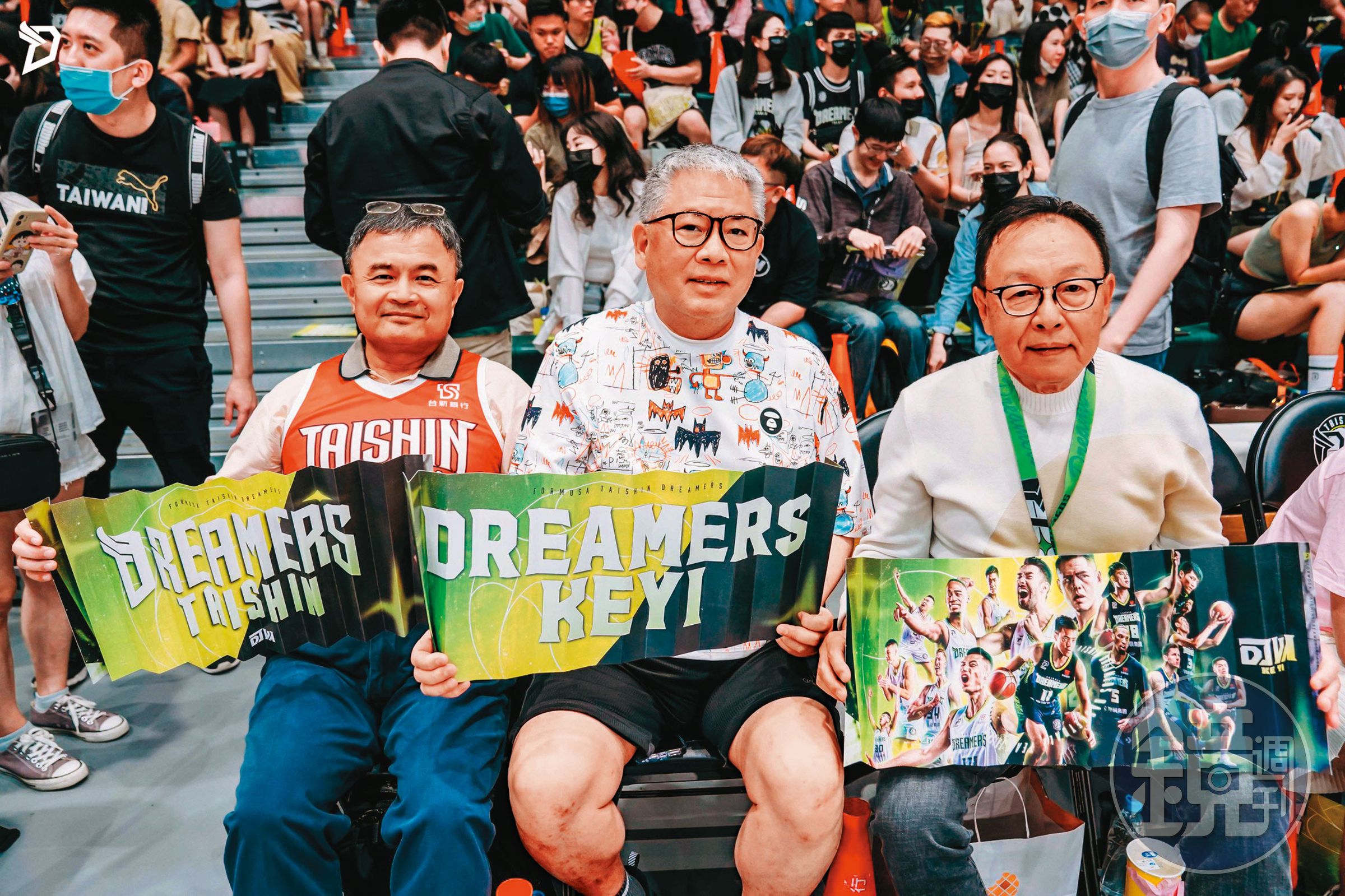台新銀行總經理尚瑞強將擔任台新職籃的領隊。（翻攝自福爾摩沙夢想家臉書）