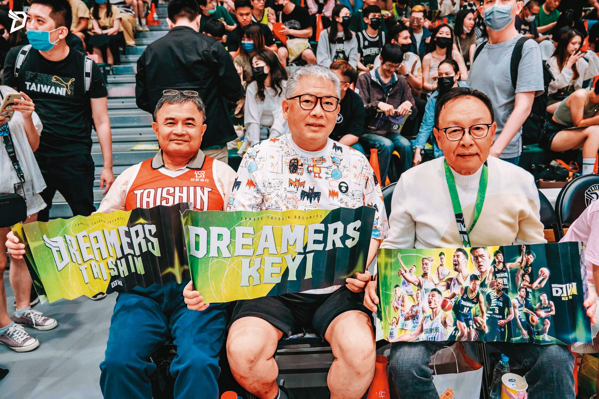 台新銀行總經理尚瑞強將擔任台新職籃的領隊。（翻攝自福爾摩沙夢想家臉書）