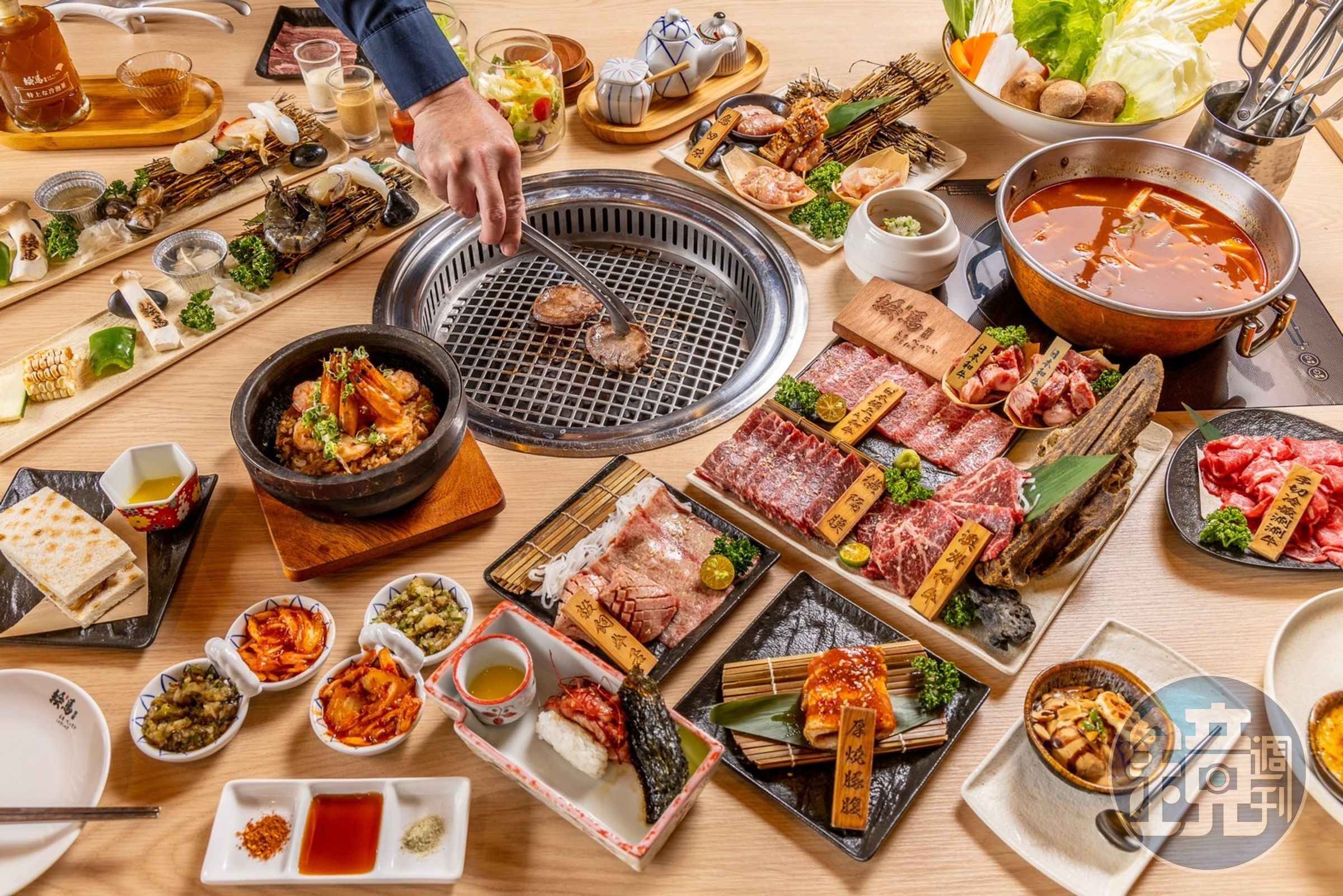 築間餐飲集團鎖定年輕族群，預計將再開3~4個全新品牌，並準備跨足韓國烤肉市場，拓展餐飲版圖。（築間提供）
