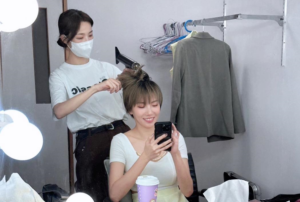 大牙在臉書報平安，日子照常。（翻攝自大牙臉書）