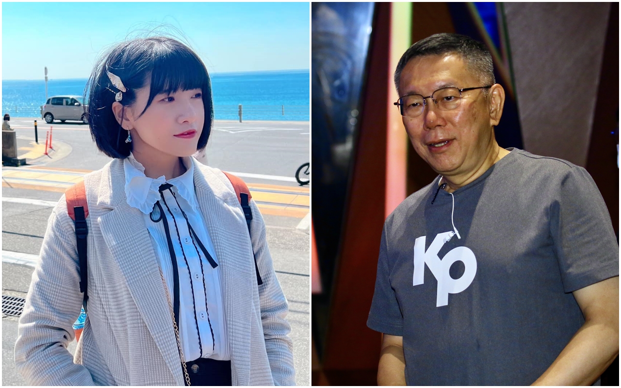 高雄市議員鄭孟洳（左）批評柯文哲（右），滿腦子濃濃的封建思想，對歷史的認知卻連小學生都不如。（翻攝自鄭孟洳臉書／本刊資料照）