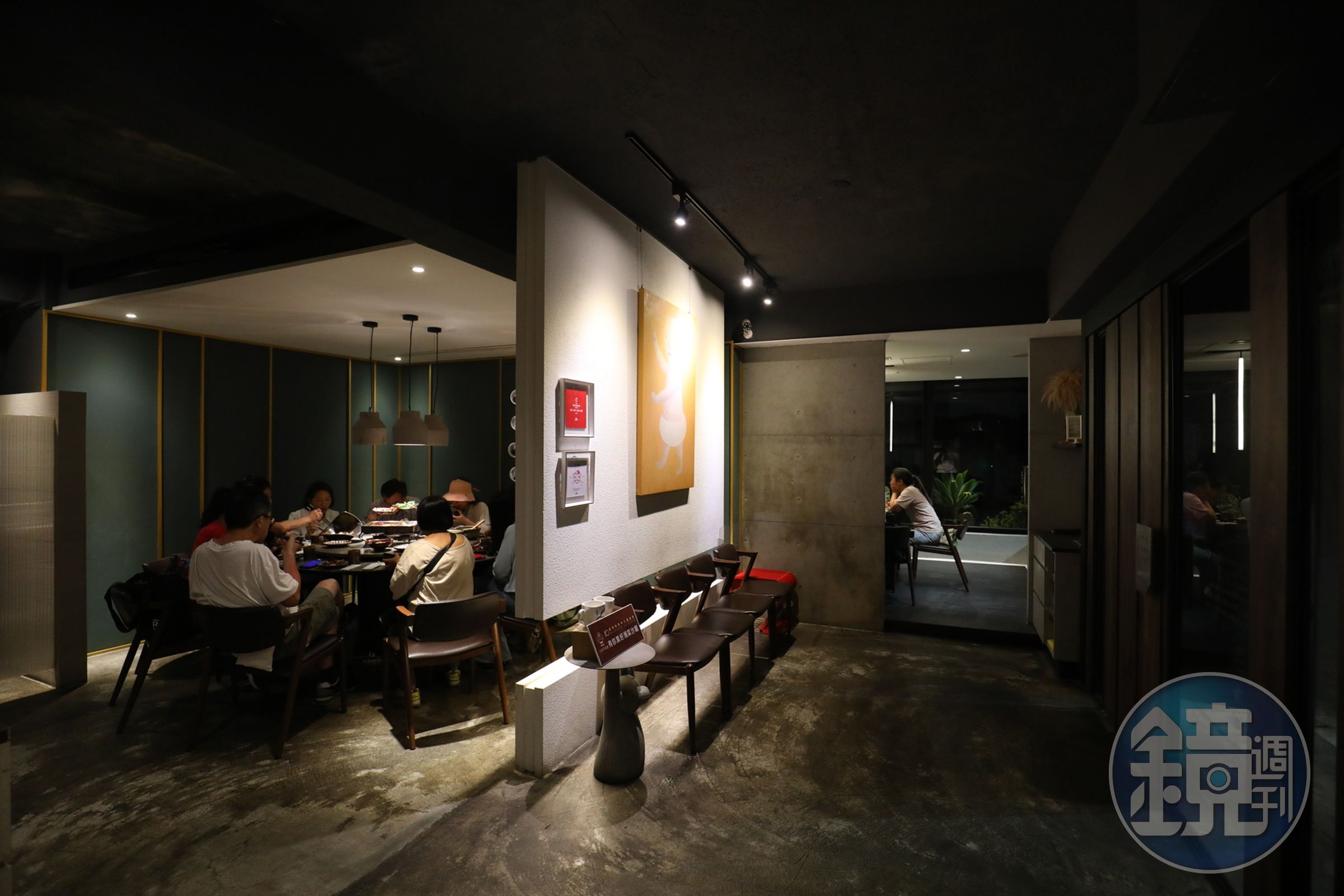 店內座位數不多,希望給客人舒適的用餐空間。