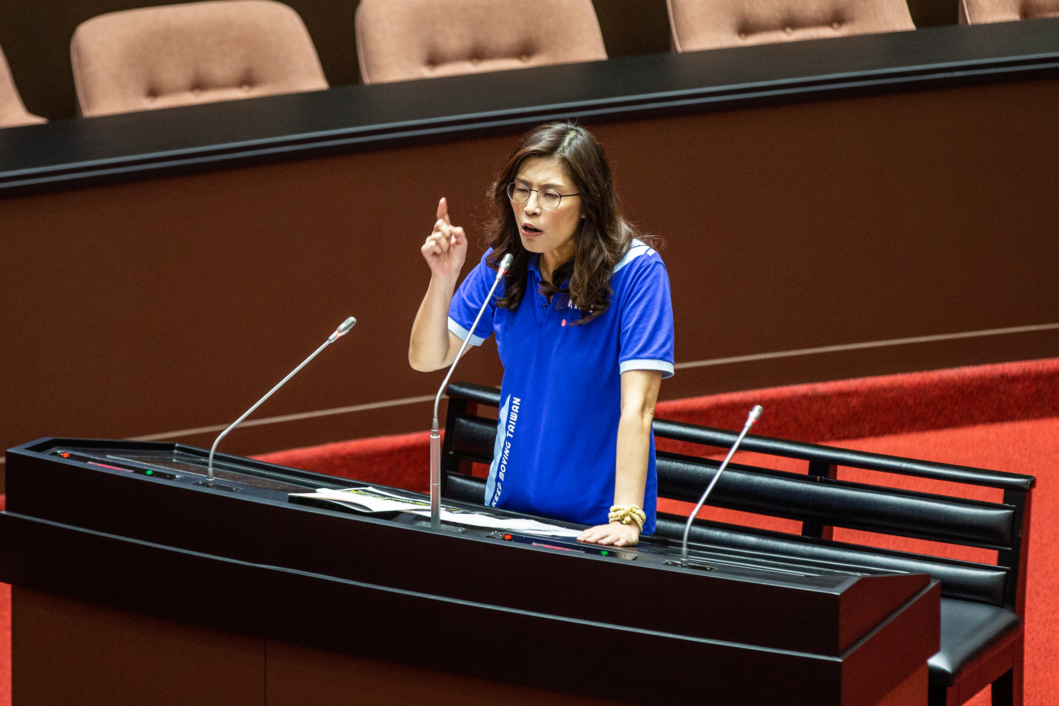 鄭麗文近日喊出「侯下韓上」，傳出惹怒金溥聰，恐遭黨紀處分。（本刊資料照）